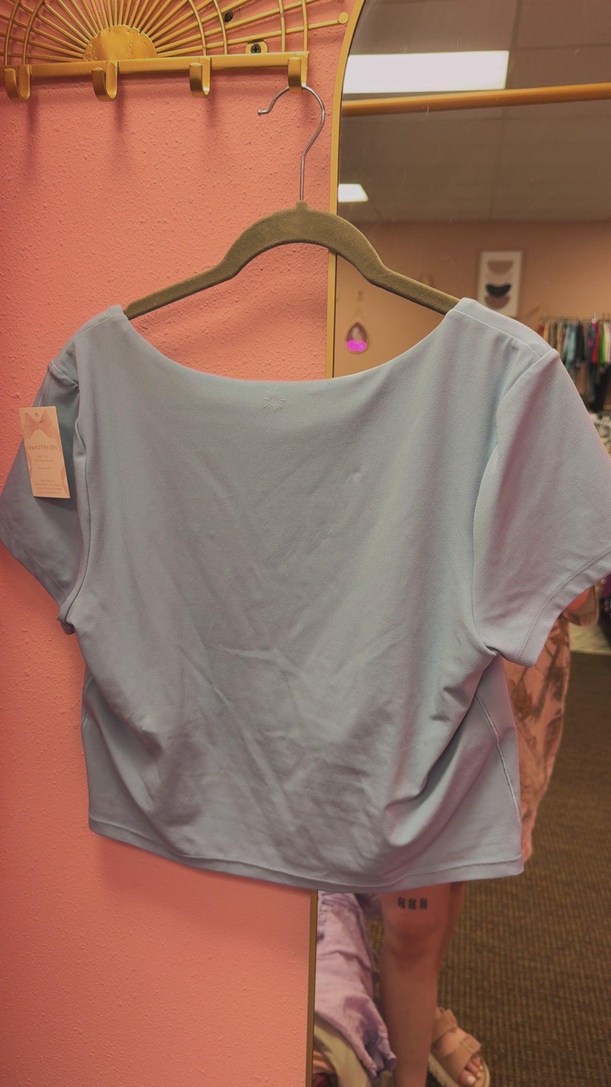 Aerie OFFLINE Crop Tee Size XL