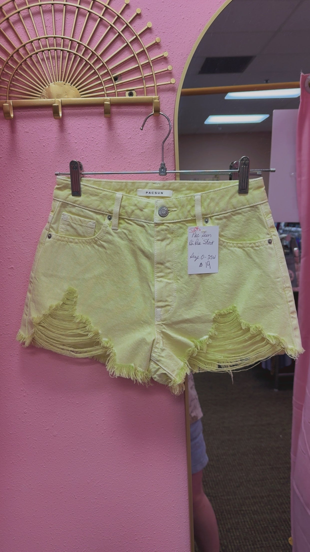 PacSun Hi-Rise Shorts Size 0/25