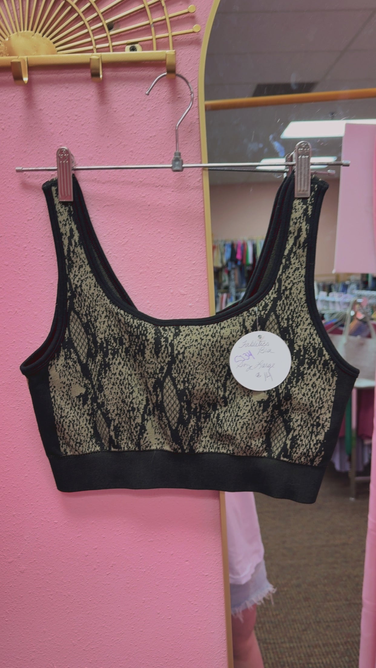 Fabletics Sports Bra Size Large