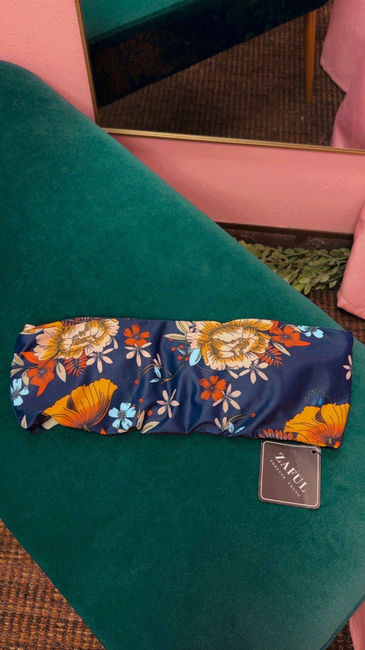 Zaful NWT Bandeau Swim Top Size Medium