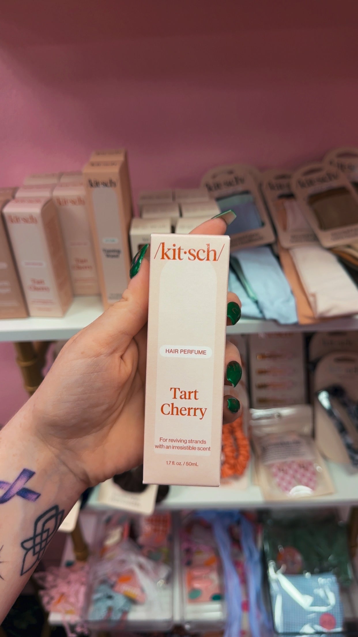 Kit•sch Hair Perfume Tart Cherry New In Box
