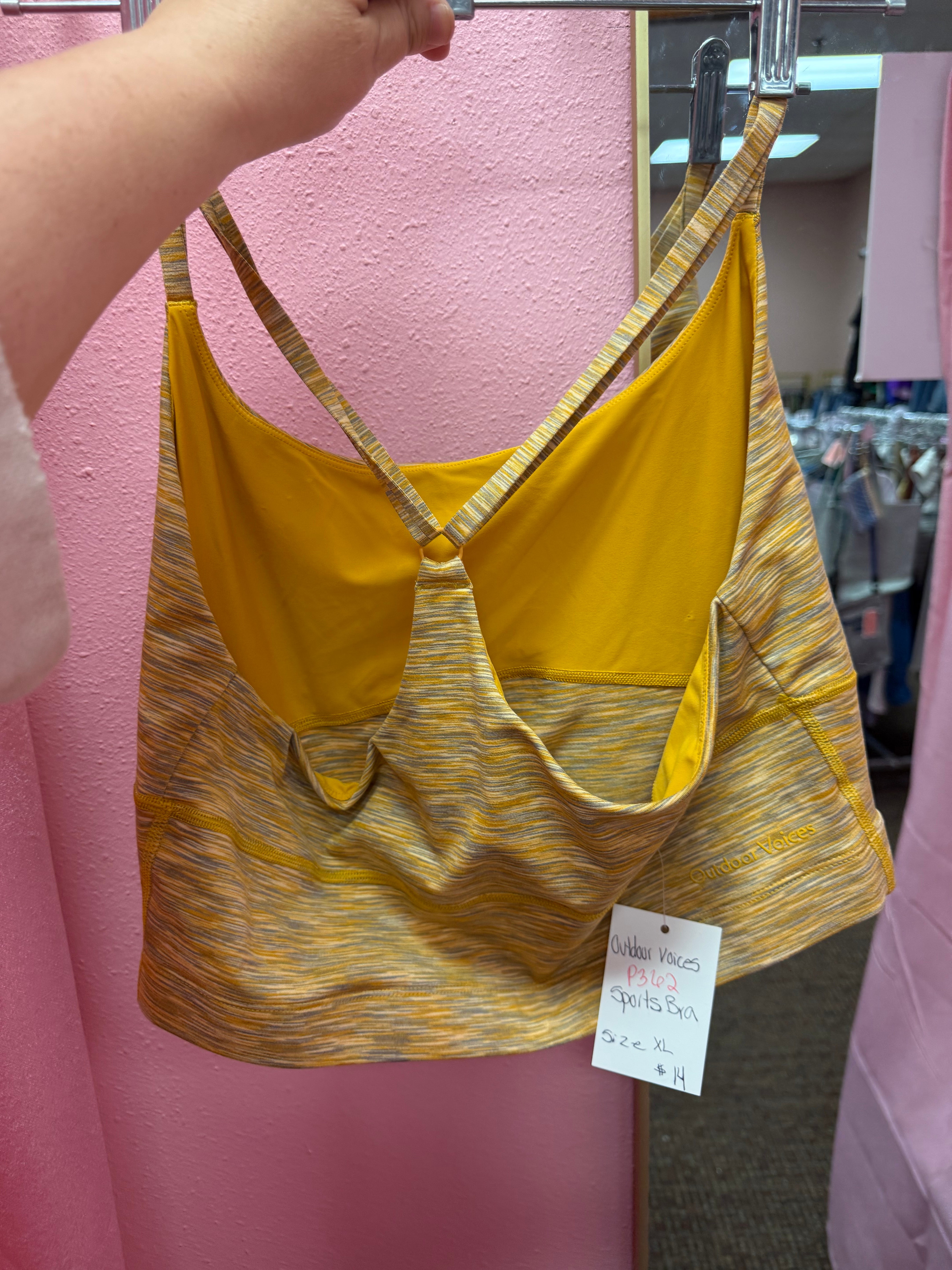 Outdoor Voices Sports Bra Size XL