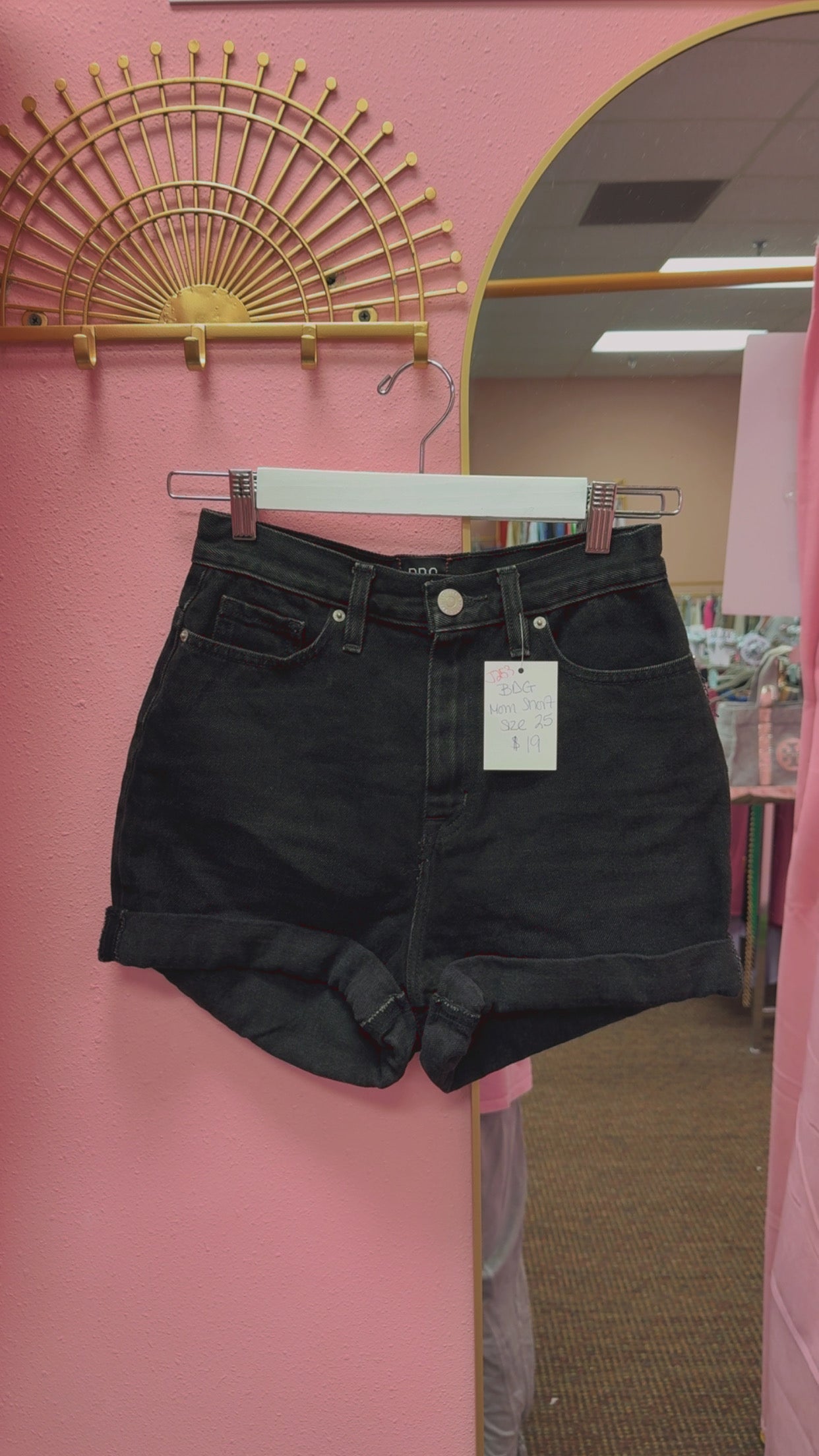 Urban Outfitters BDG Mom Shorts Size 25