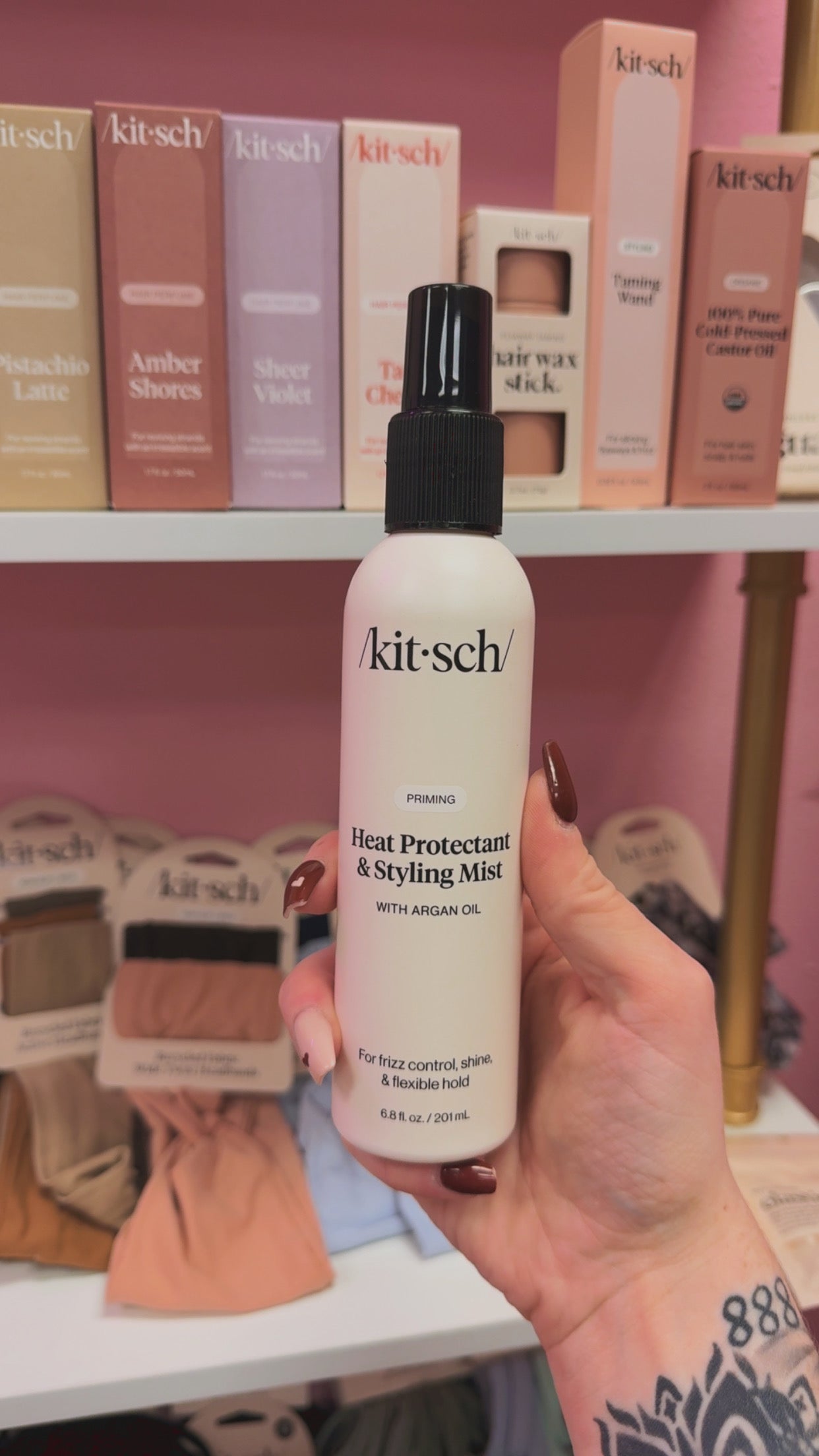 Kit•Sch Heat Protectant & Styling Mist