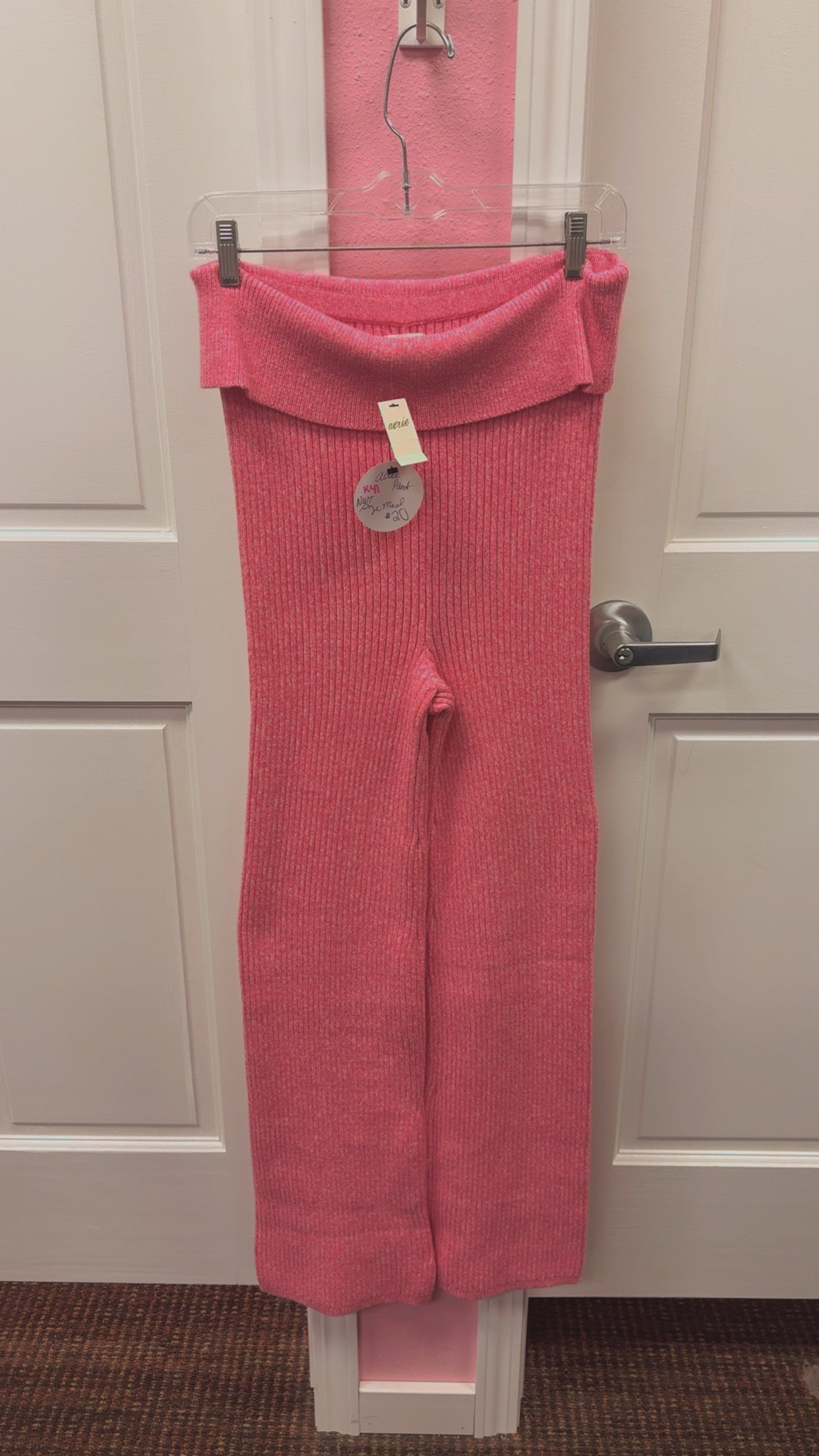 Aerie NWT Fold Over Knit Flares Size Medium