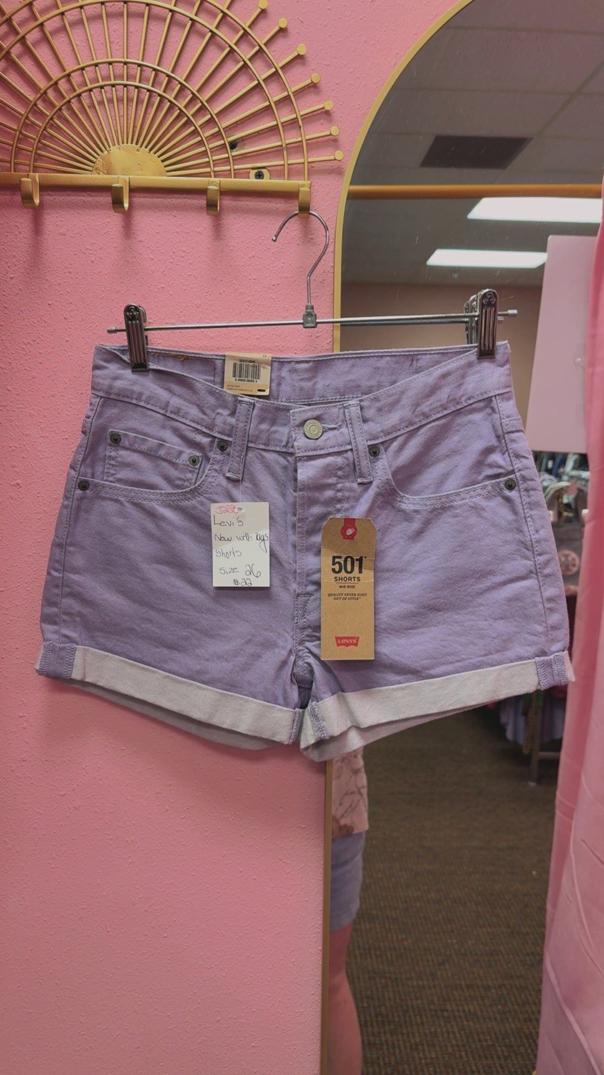 Levi’s 501 NEW WITH TAGS Shorts Size 26