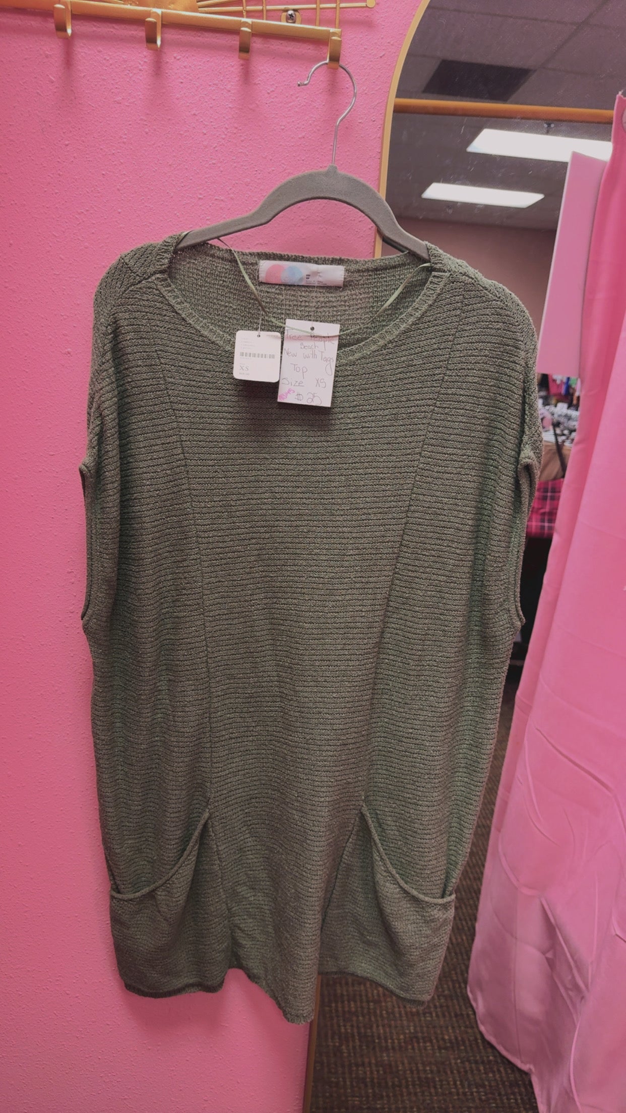 Free People Beach NWT Knit Size XS