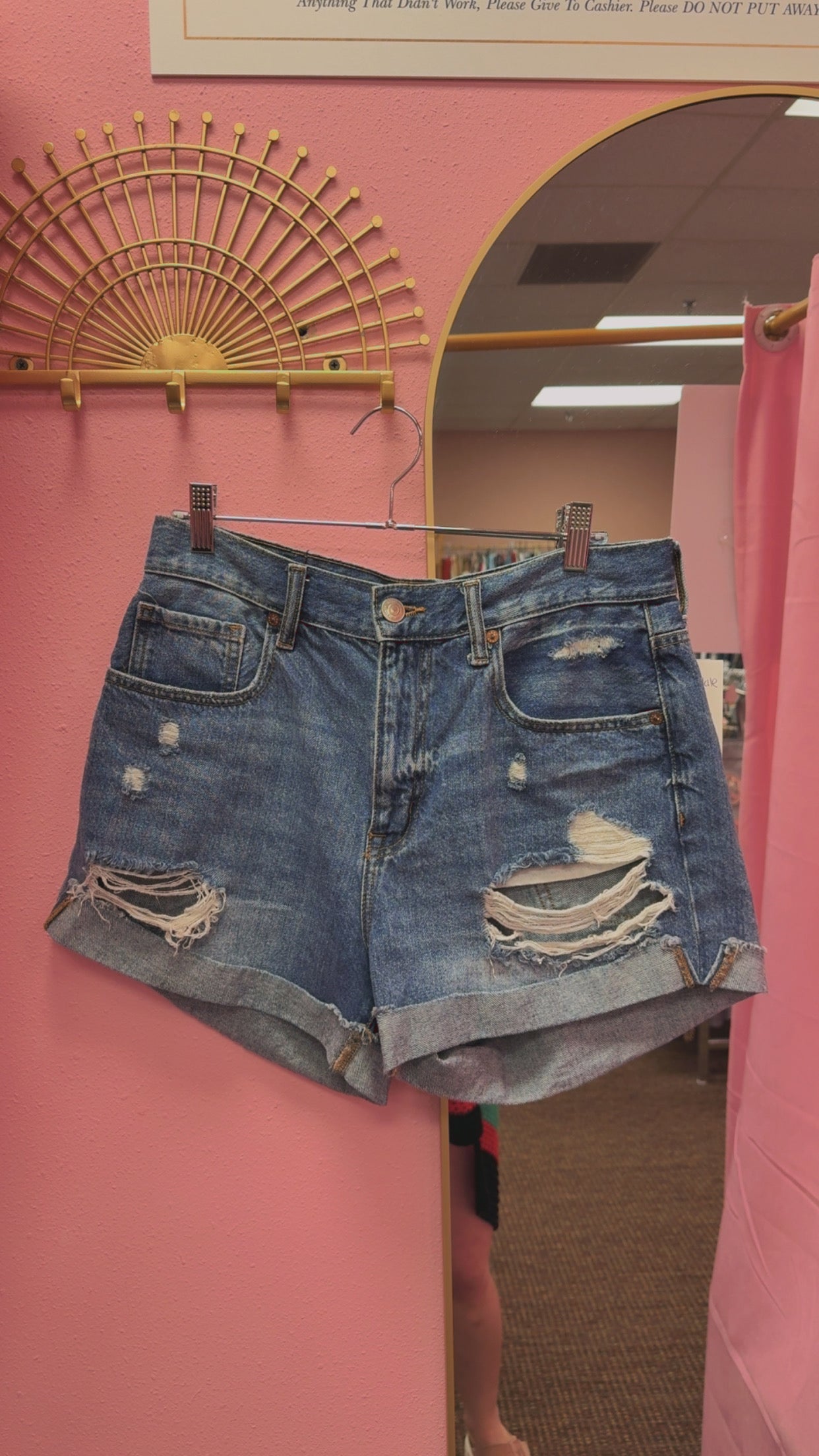 Aeropostale Distressed Shorts Size 10