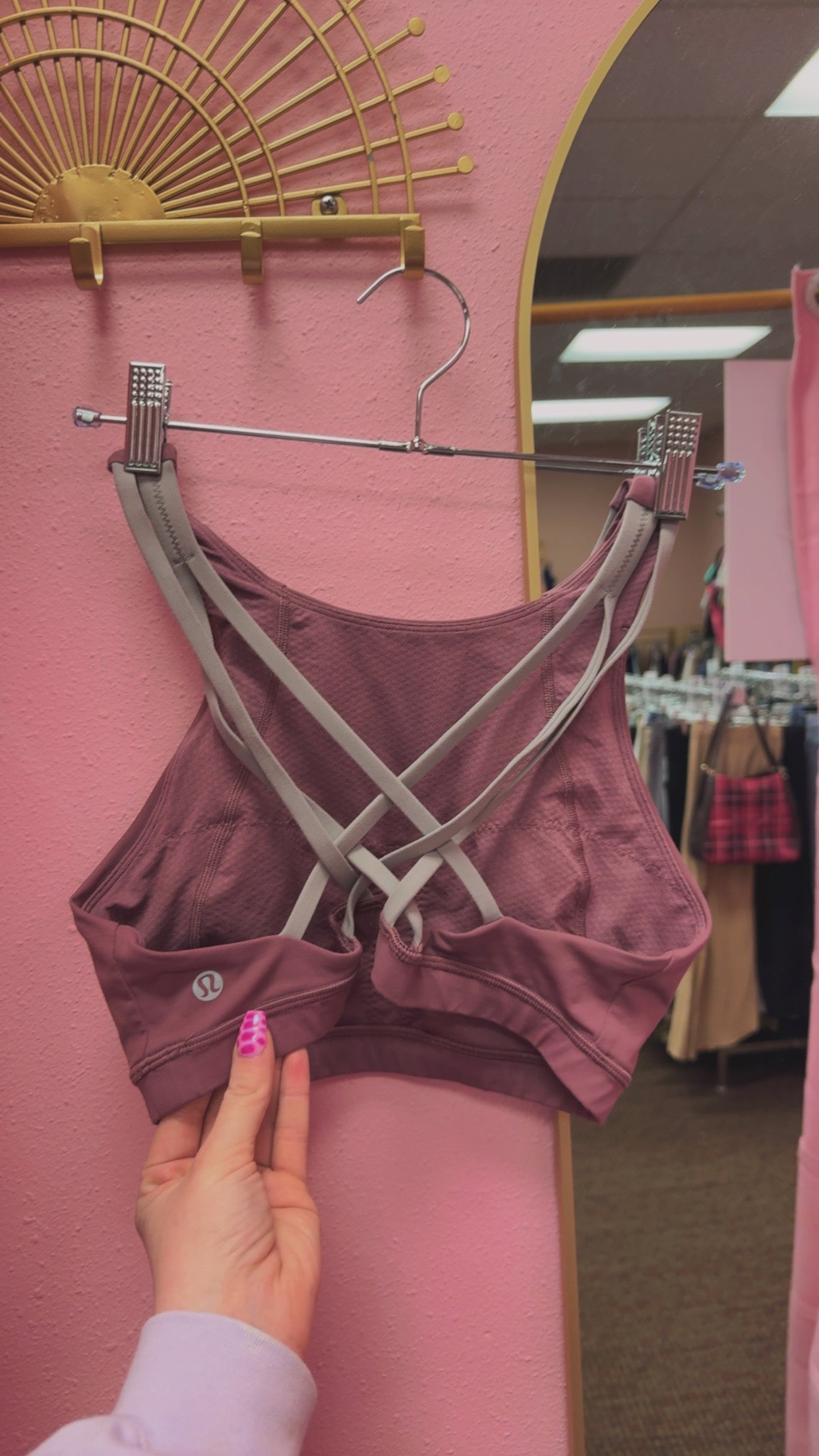 Lululemon Energy Bra- High Neck Size 8