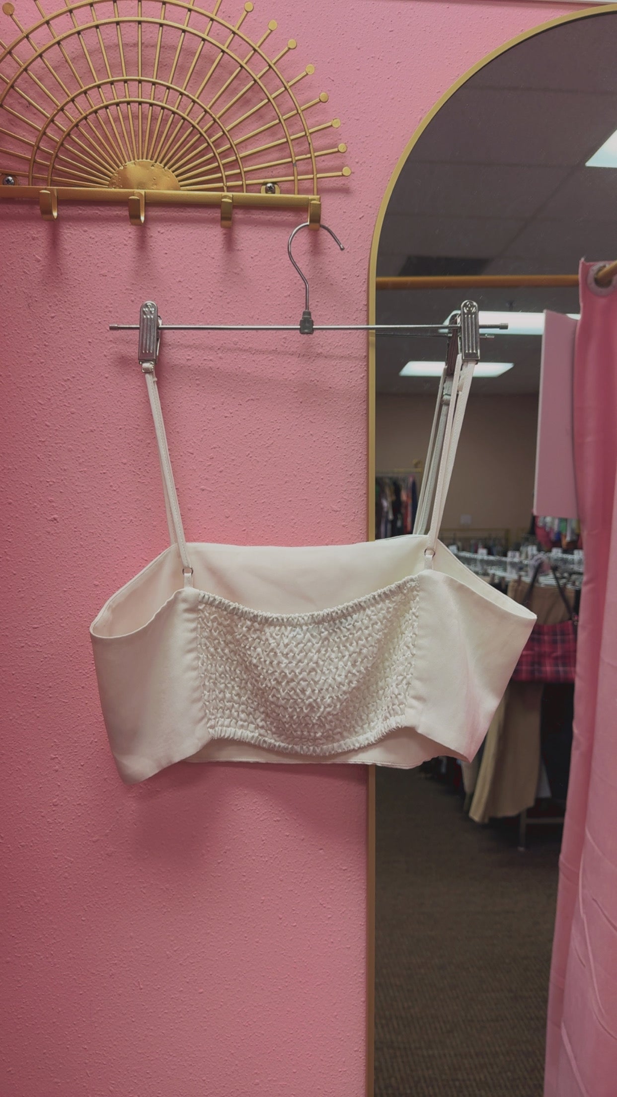 Zara Crop Tank Size Medium