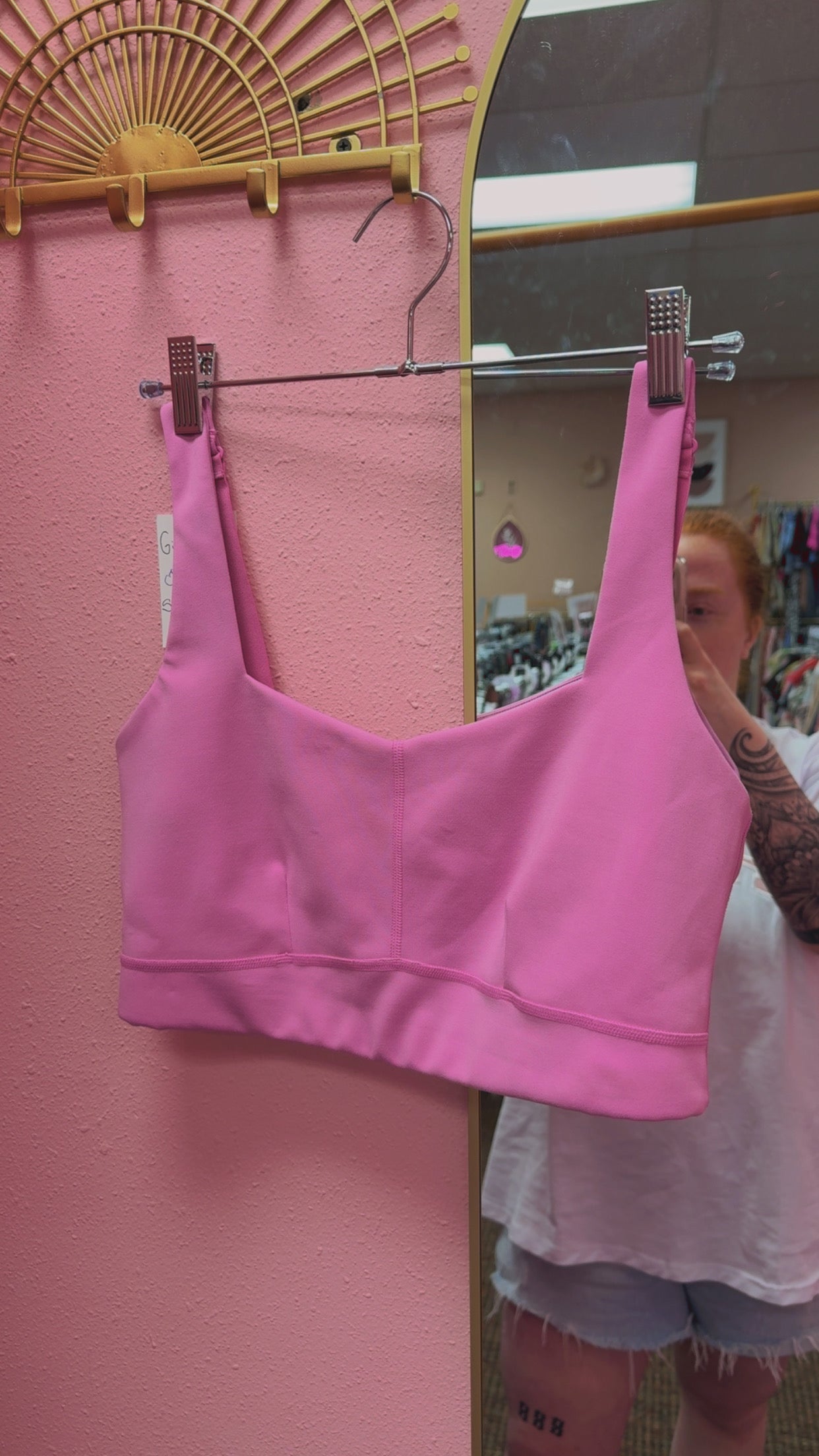 Girlfriend Collective Sports Bra Size Large