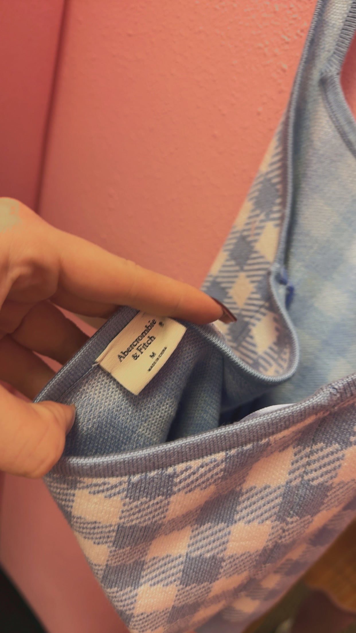 Abercrombie & Fitch Halter Tank Size Medium