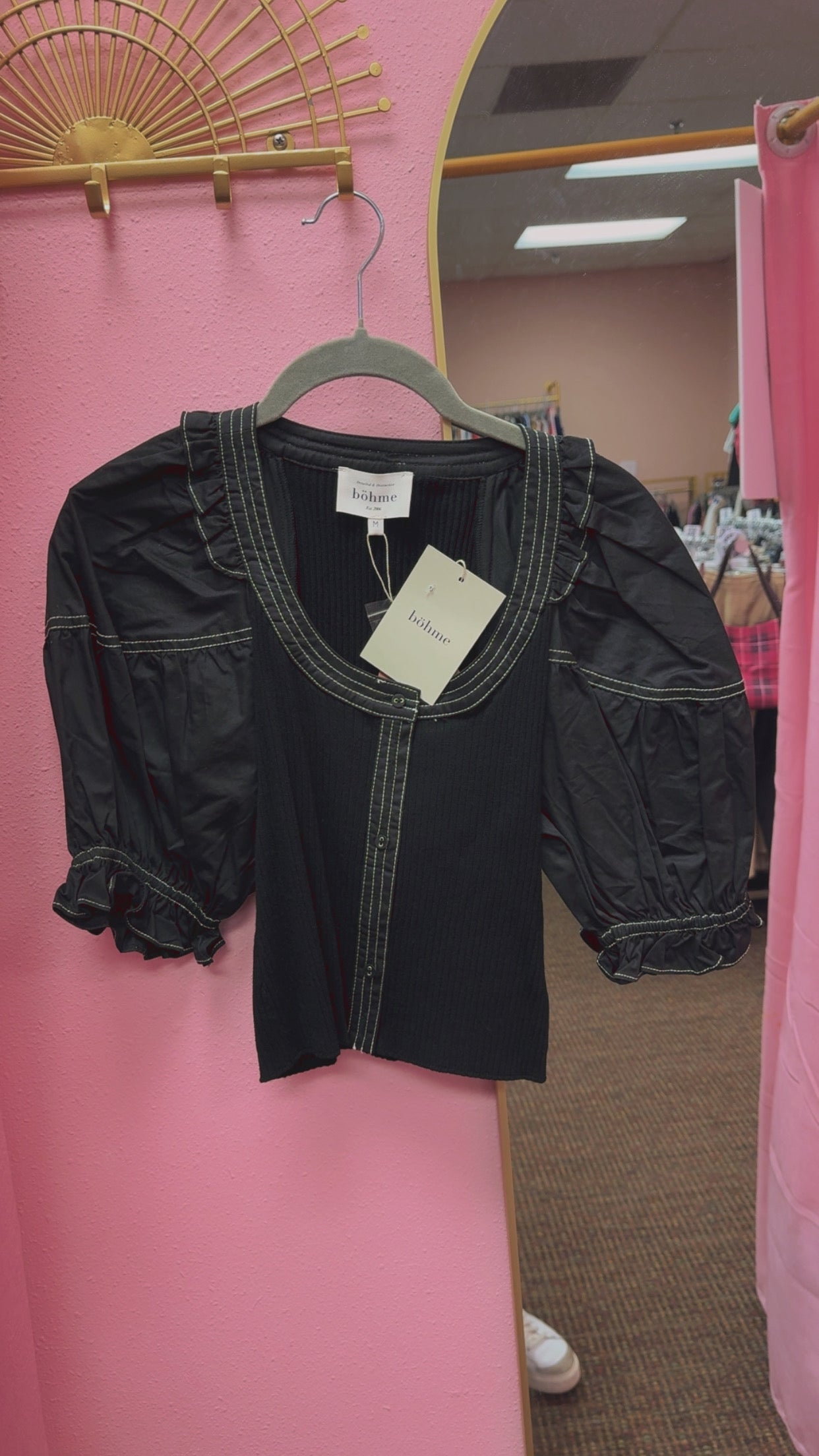 Böhme NWT Top Size Medium