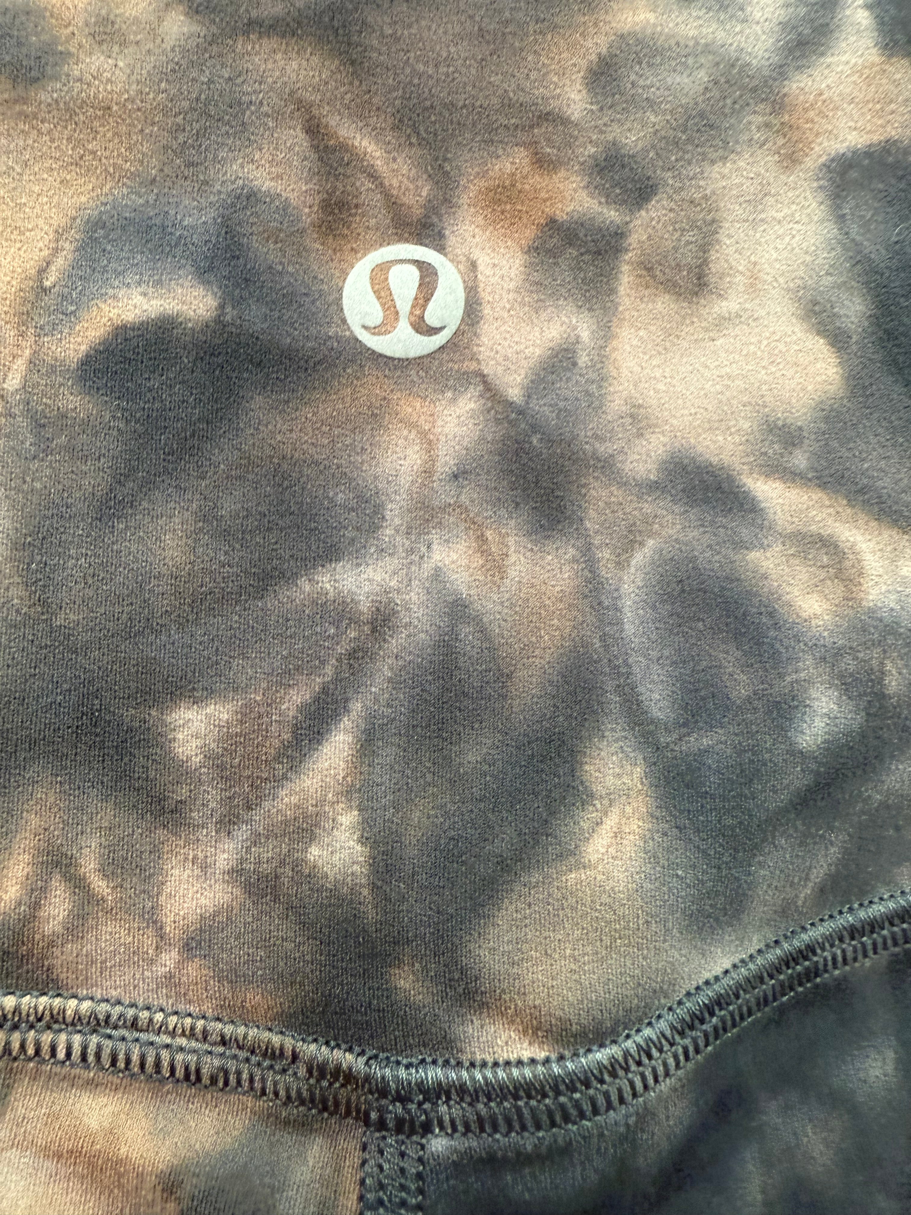 Lululemon Align High Rise Diamond Dye Graphite Size 20