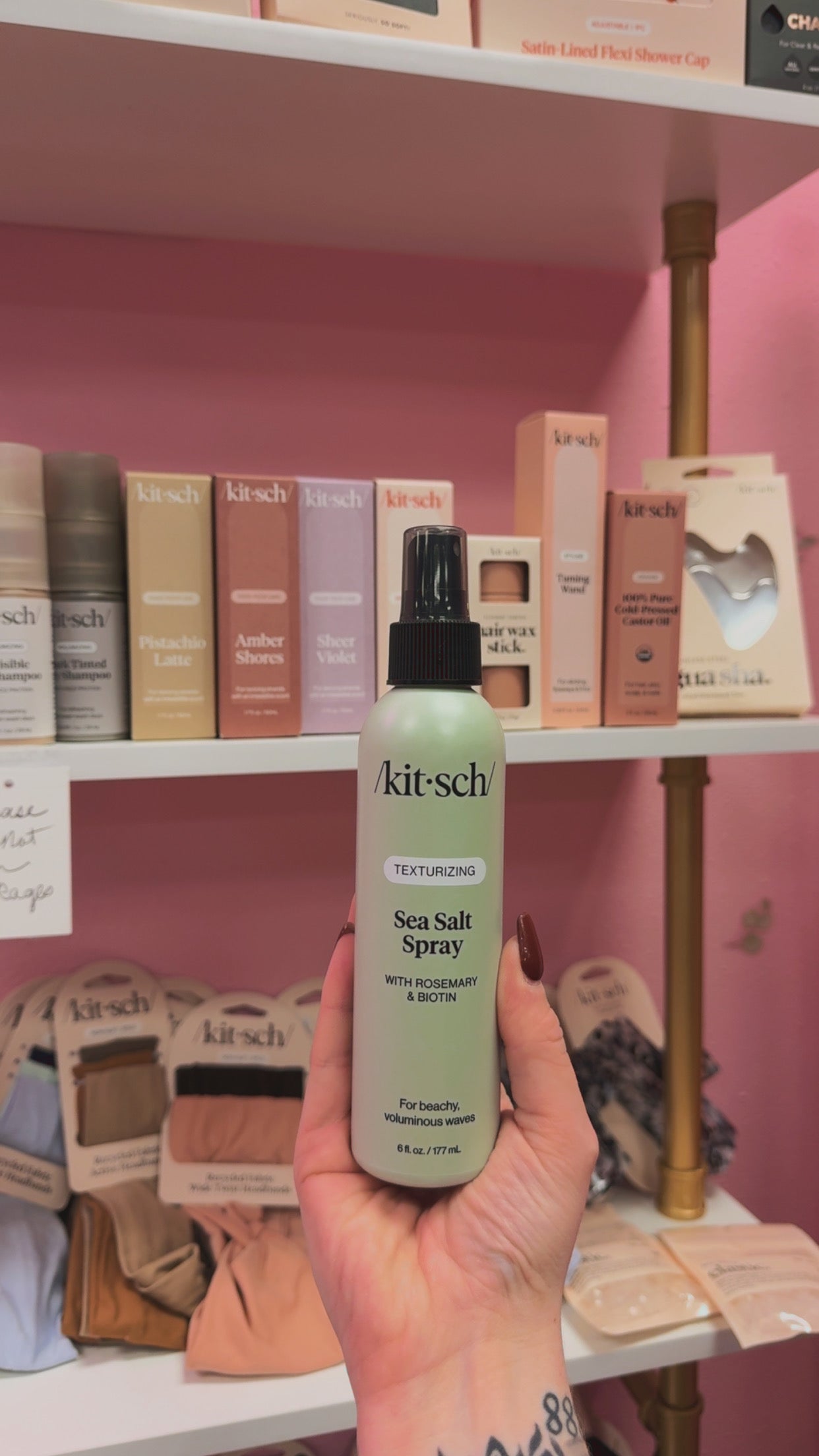 Kit•Sch Sea Salt Texturizing Spray