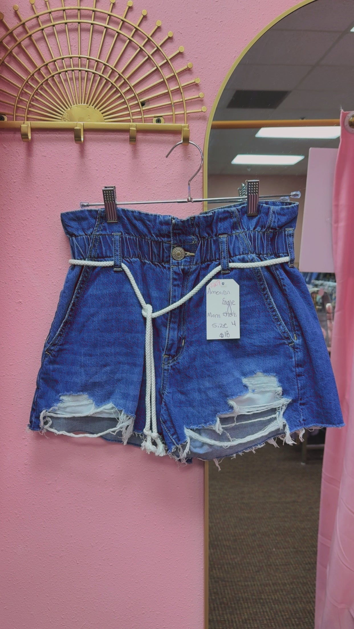 American Eagle Mom Shorts Size 4