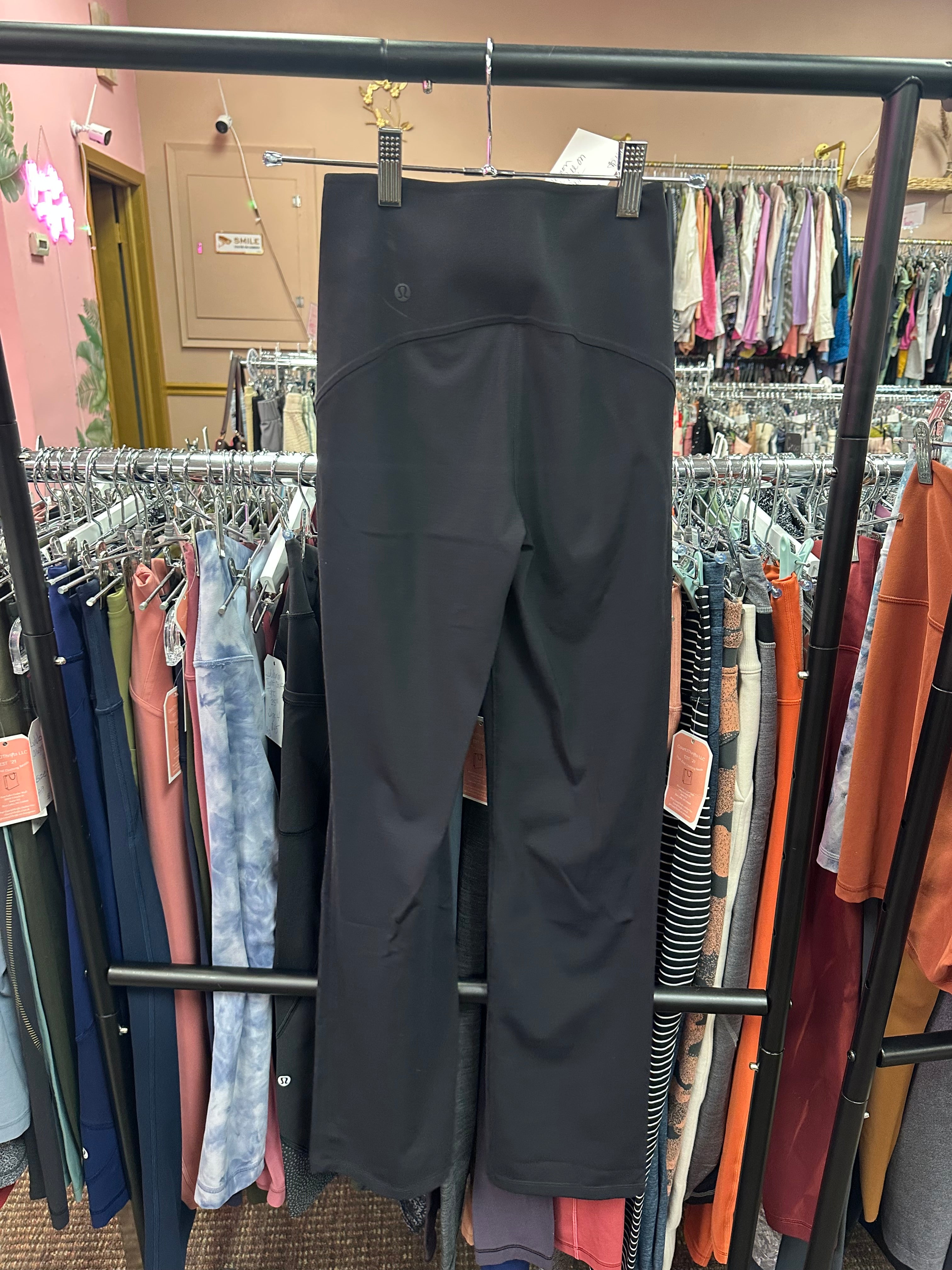 Lululemon Smooth Fit Pull On Hi-Rise Pull On Pant Size 0
