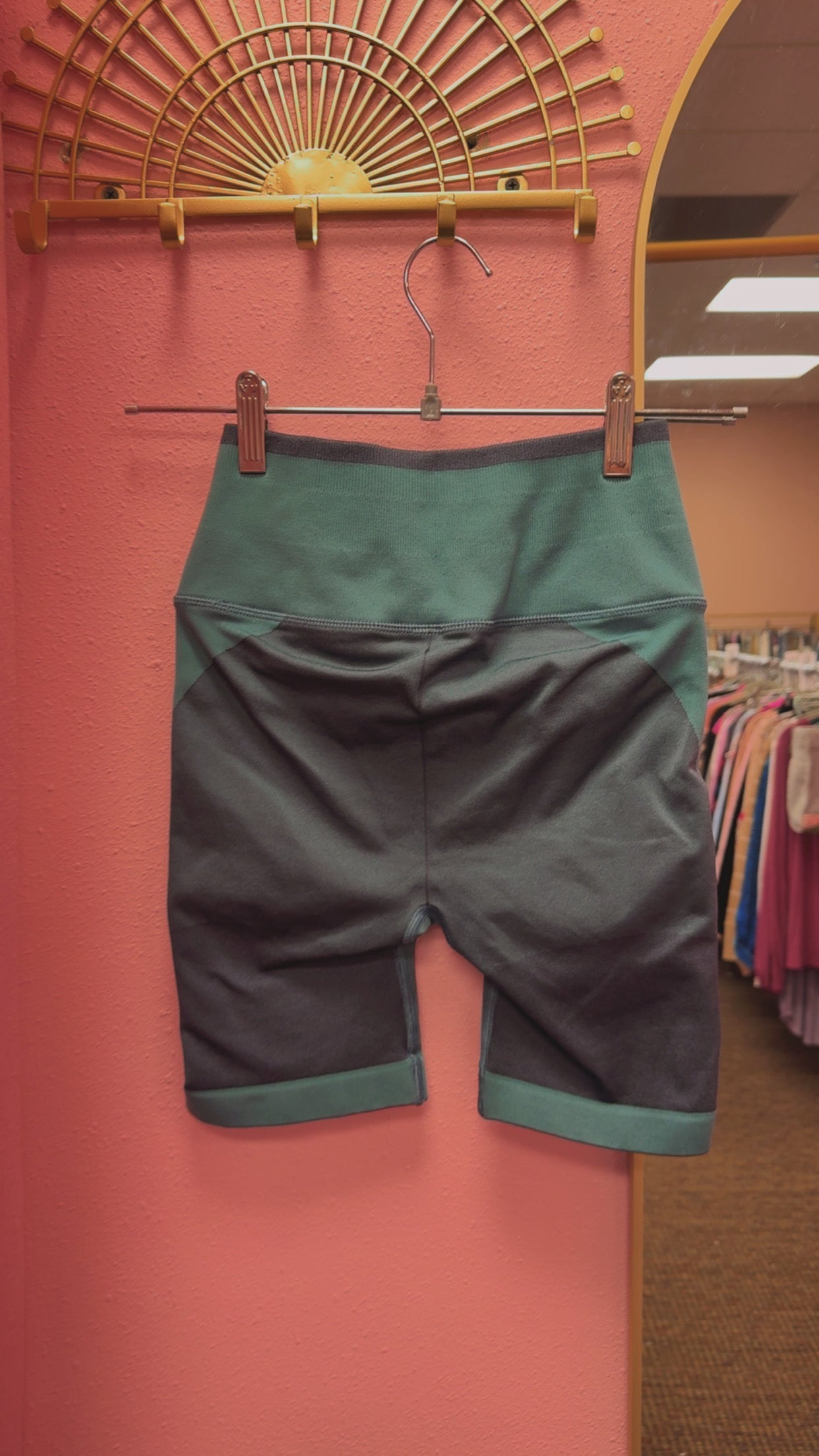 Athleta X Allison Felix Biker Shorts Size Small