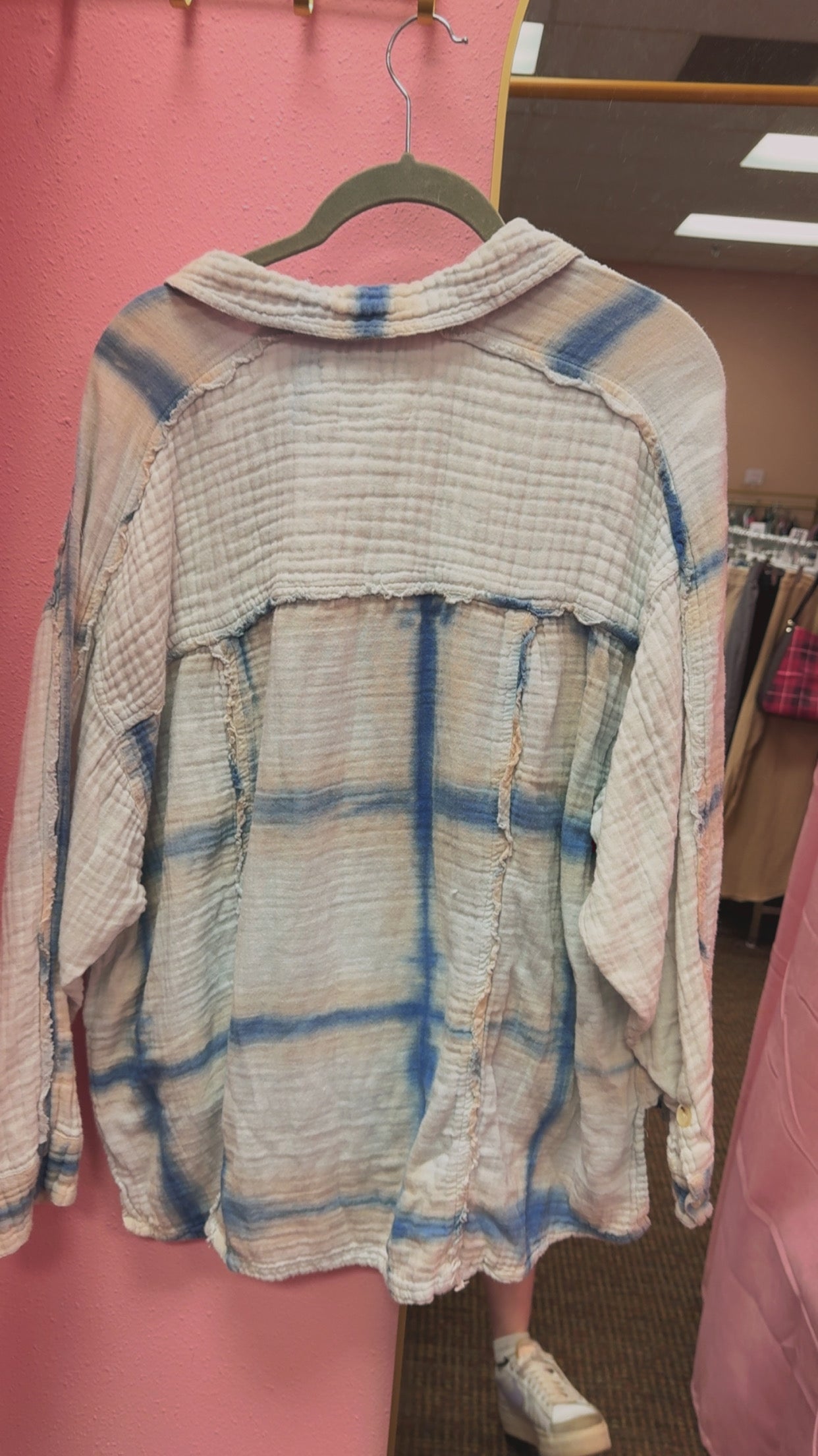 Free People Button Up Size Medium