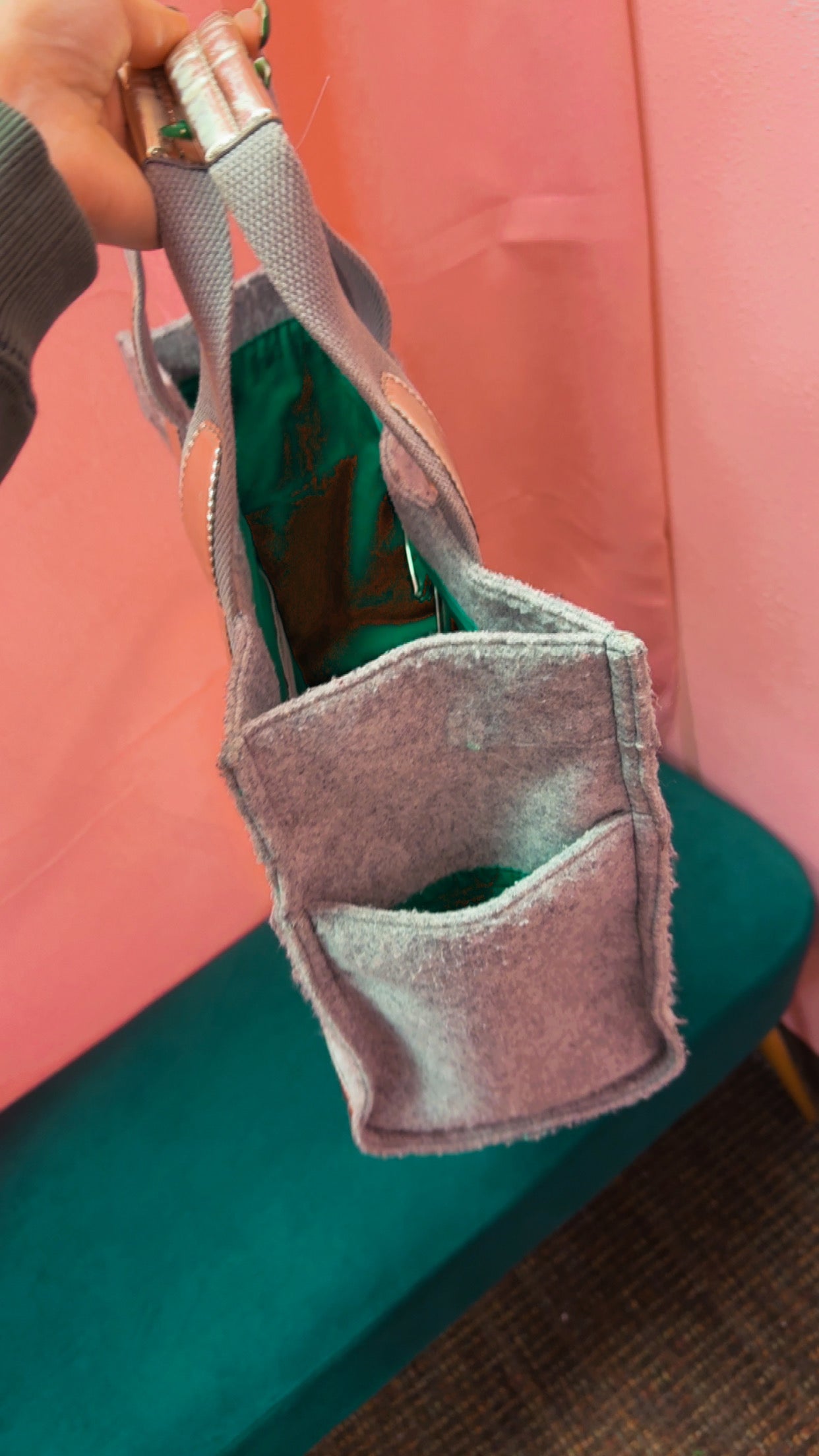 Tory Burch Wool Tote Retails $260