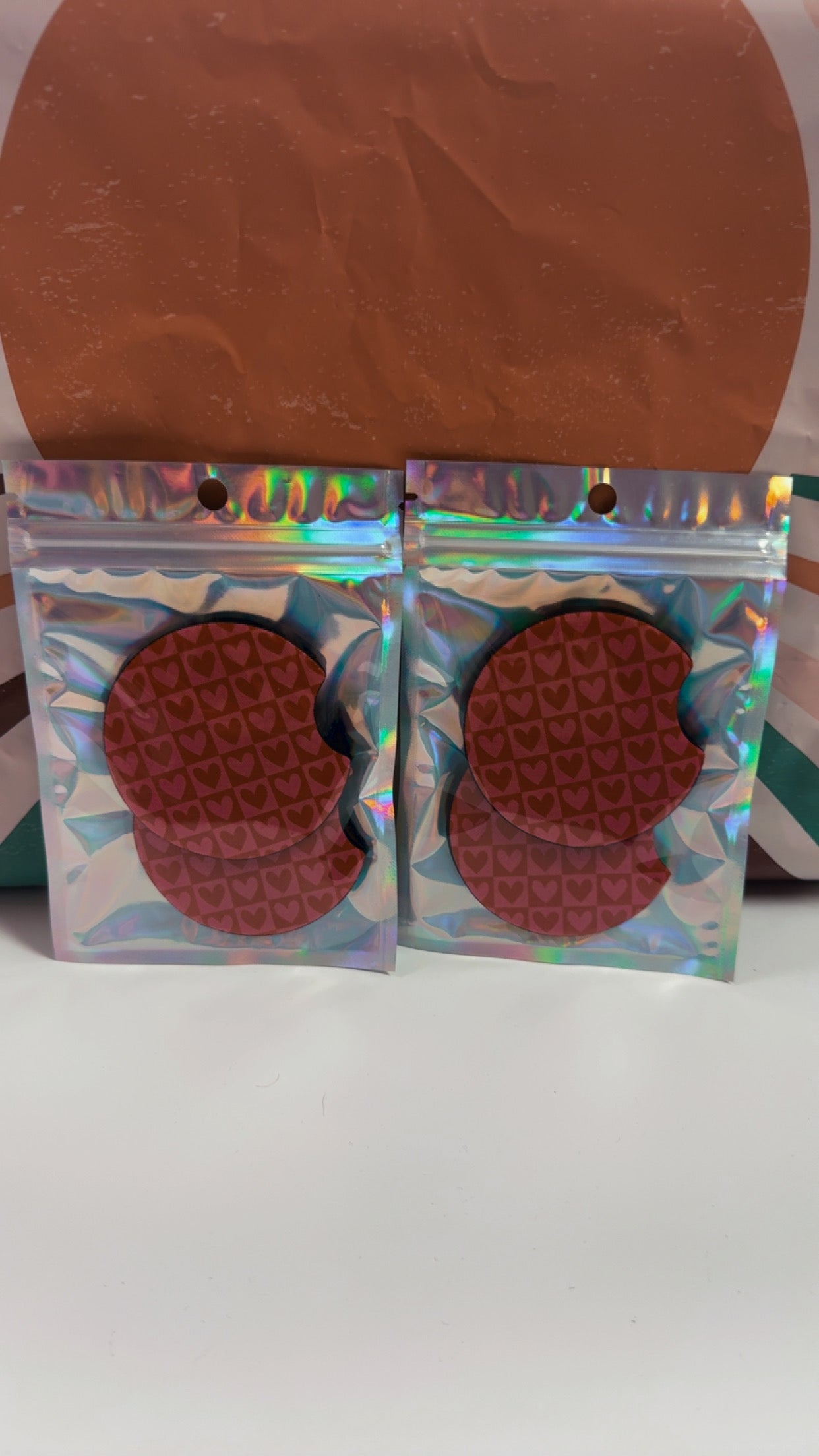 Car Coasters- Hearts