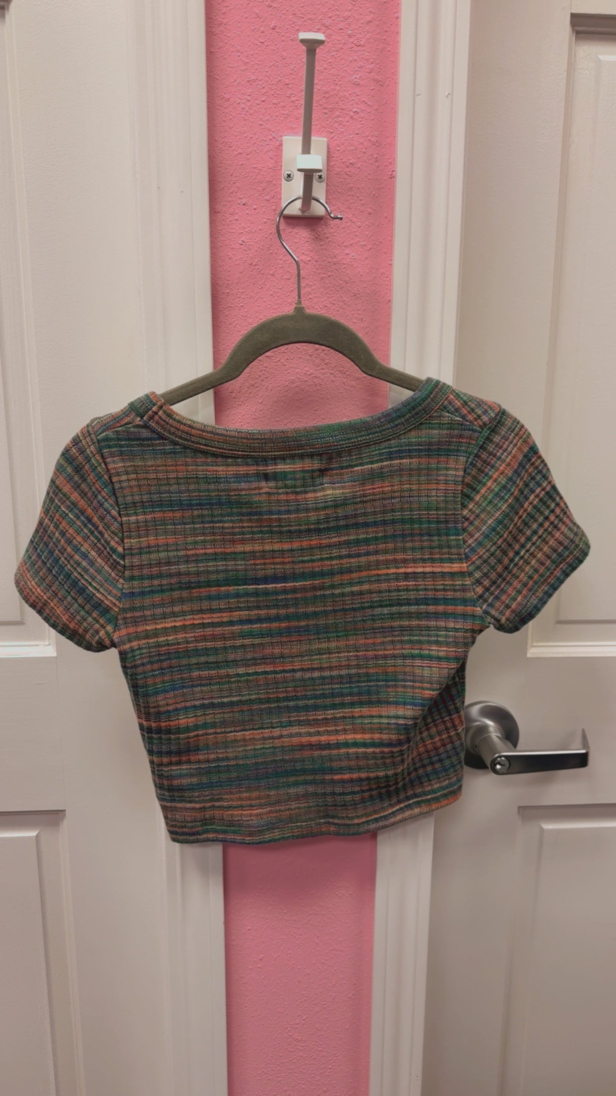 Madewell Cropped Tee Size XS