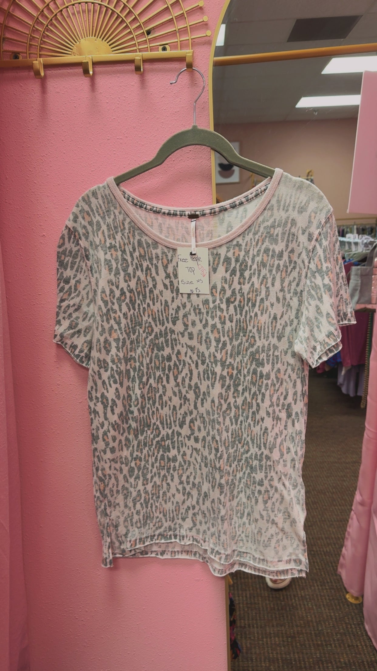 Free People Tee Size XS