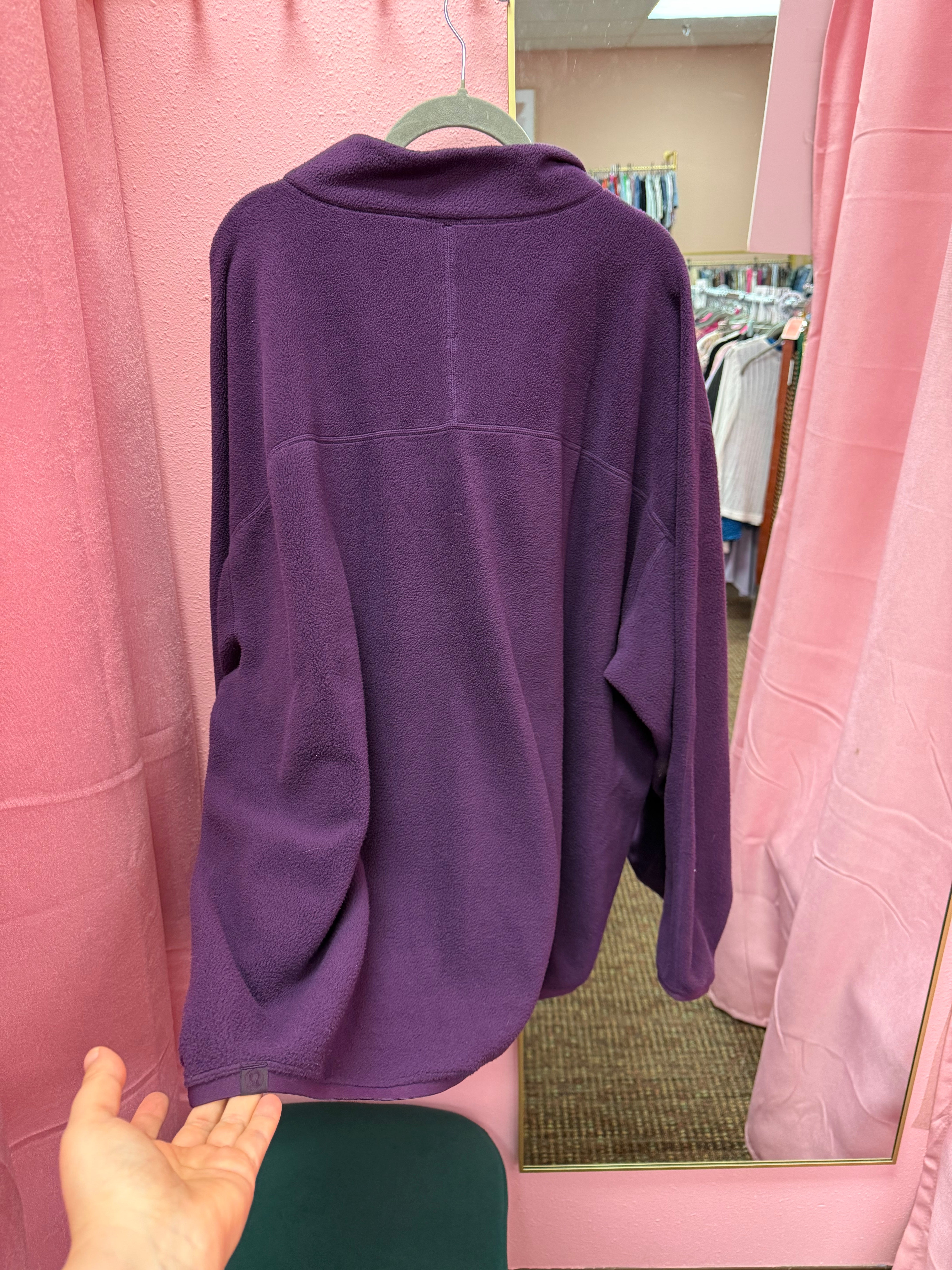 Lululemon Oversized Fit Fleece Half Zip XXL