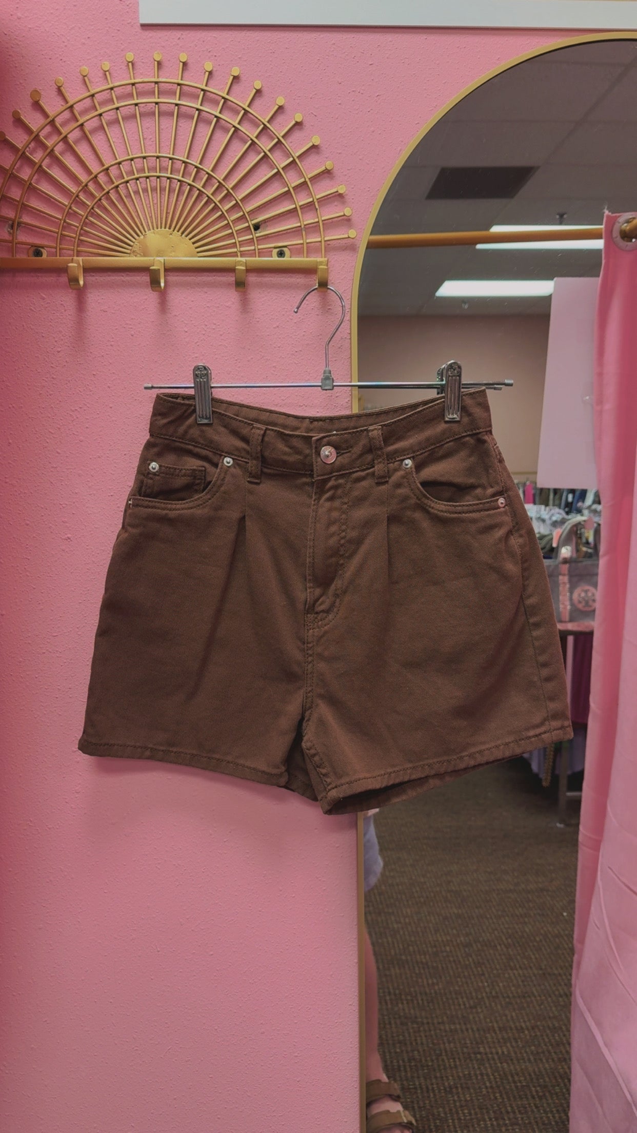 Divided Hi-Rise Shorts Size 2