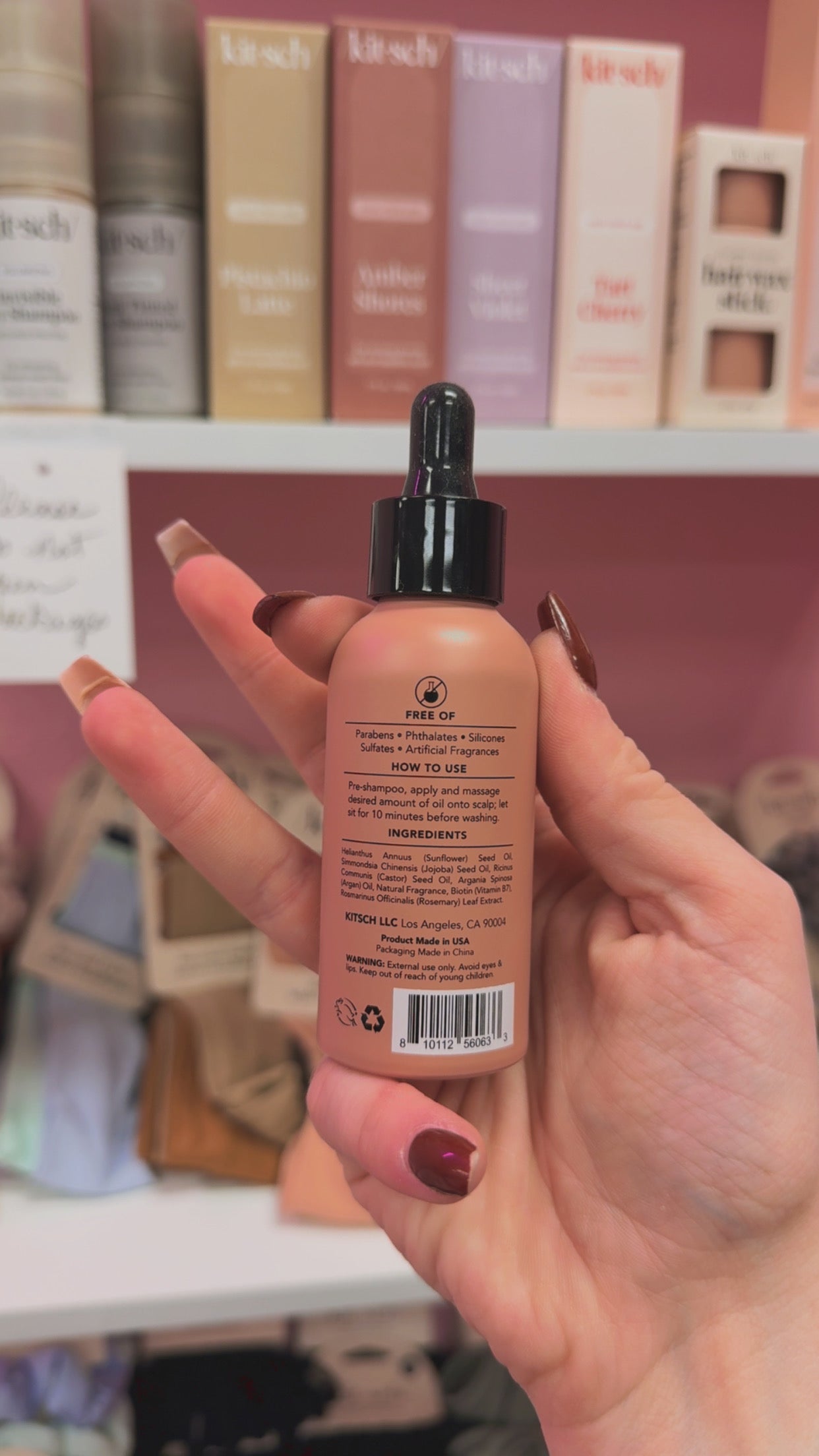 Kit•Sch Hair & Scalp Strengthening Oil