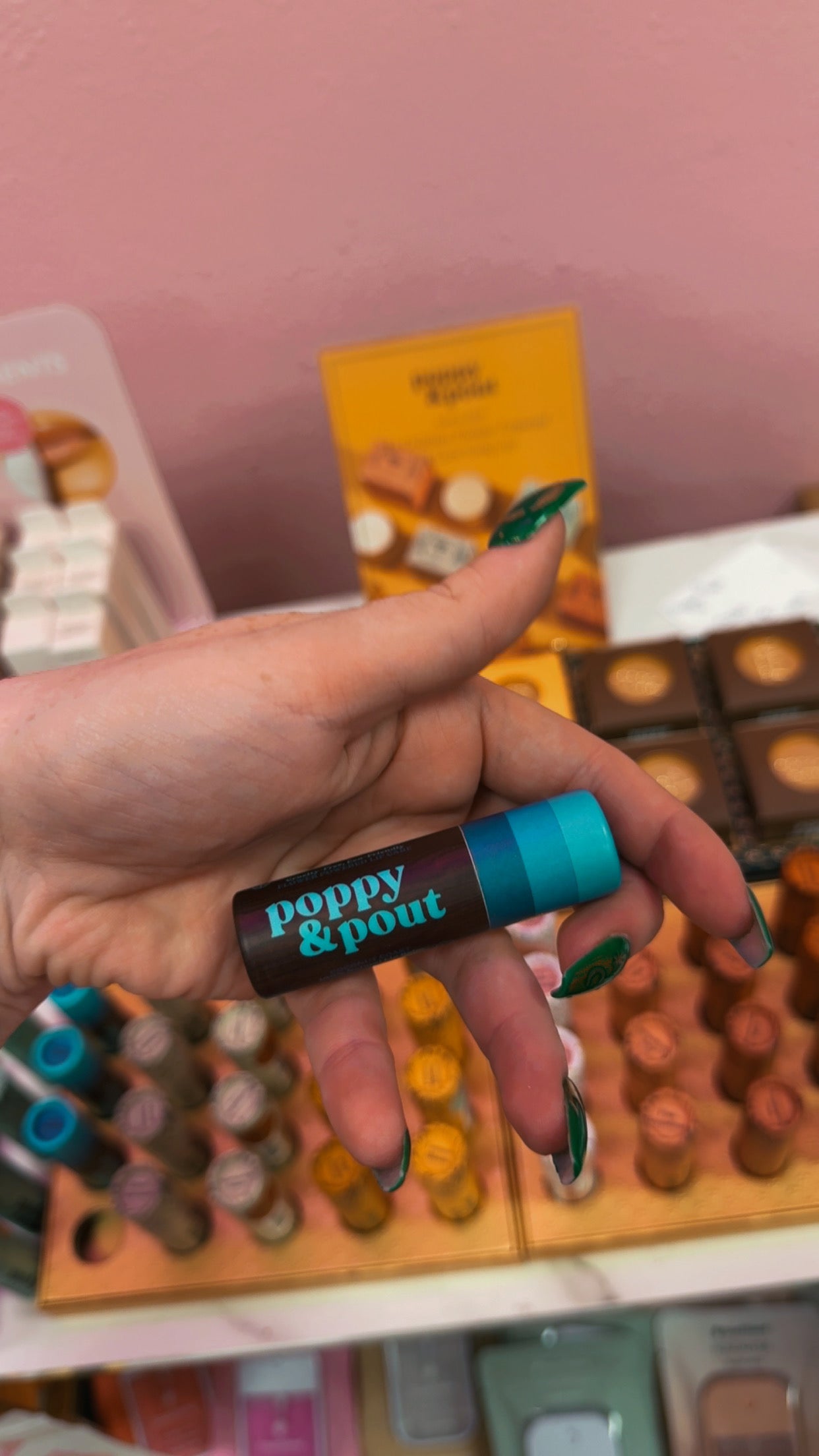 Poppy+Pout 100% Natural Lip Balm- Retro Surf (Coconut Coast)