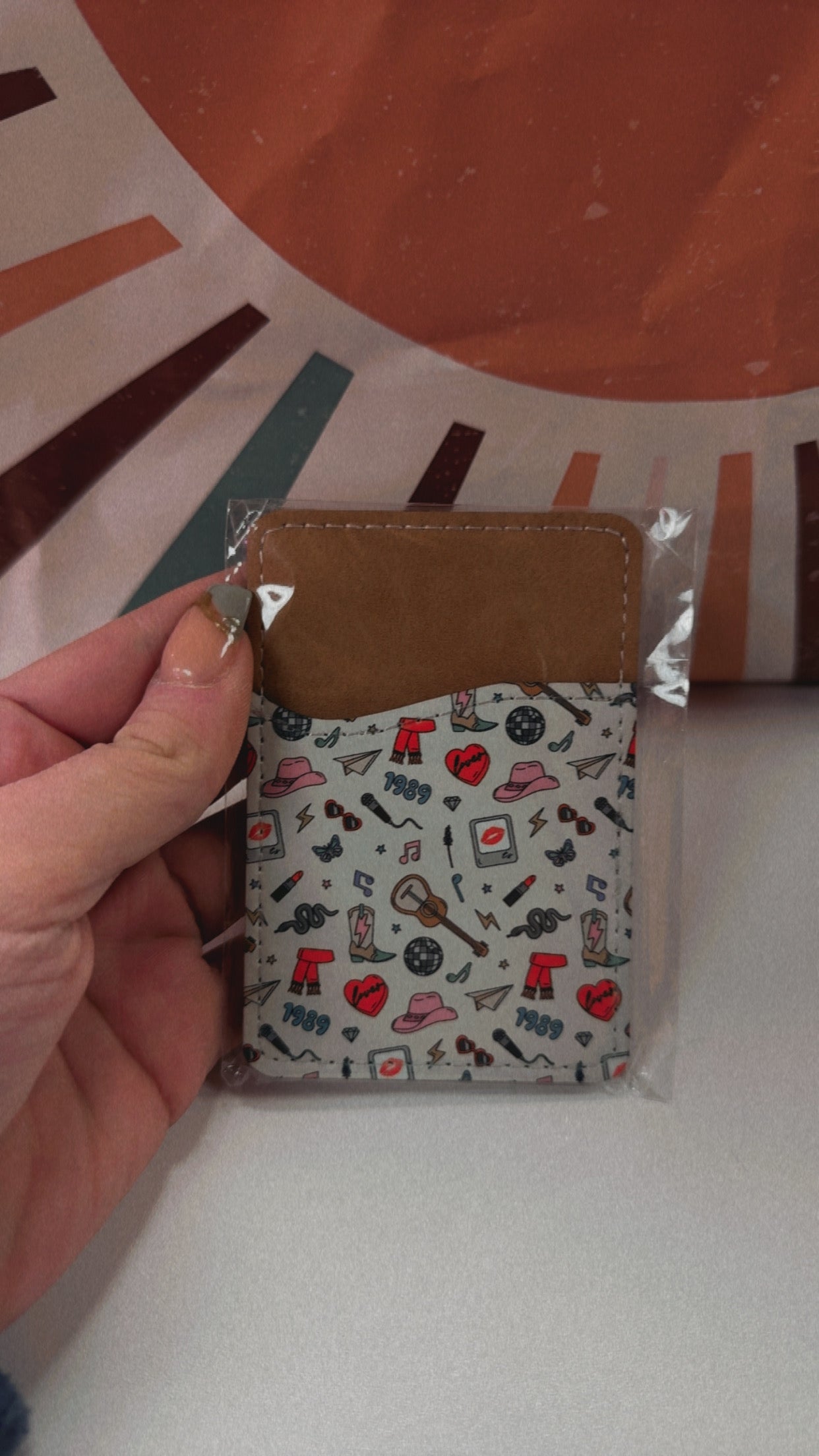 Phone Wallet- TS Red