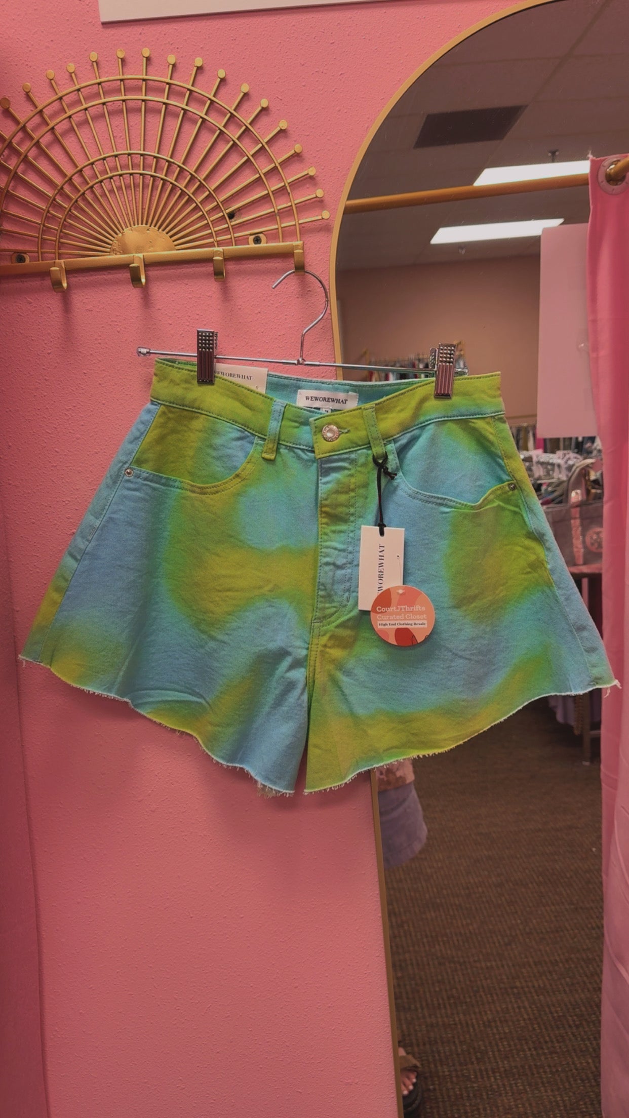 We Wore What New With Tags Flare Bell Shorts Size 26