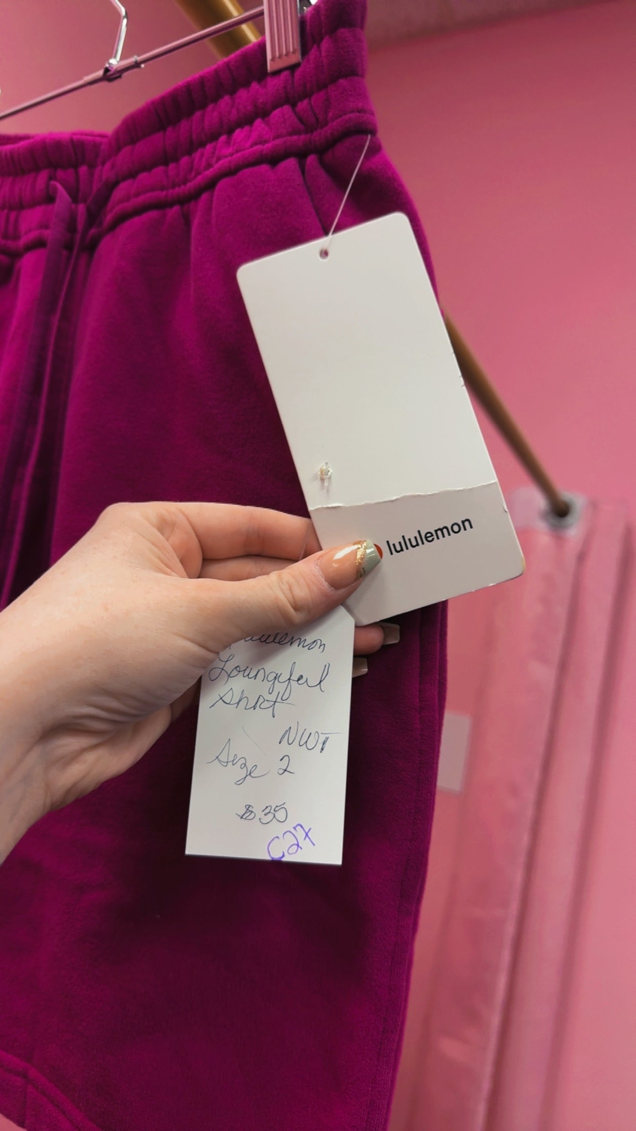 Lululemon NWT Loungeful Short Size 2