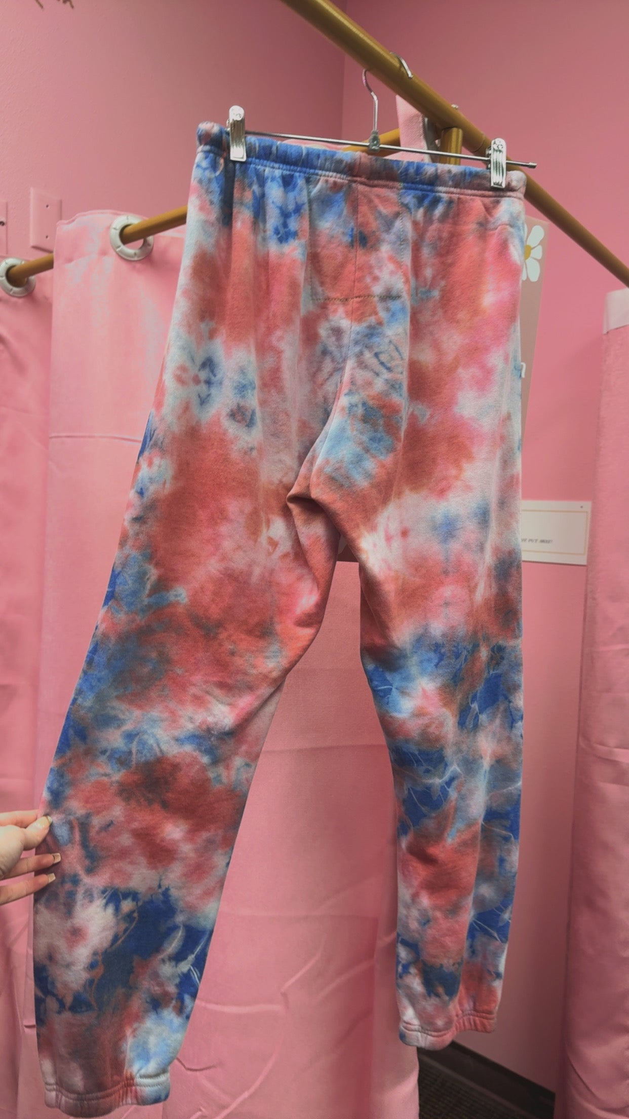 Aviator Nation Tye Dye Joggers Size Medium RETAILS $148