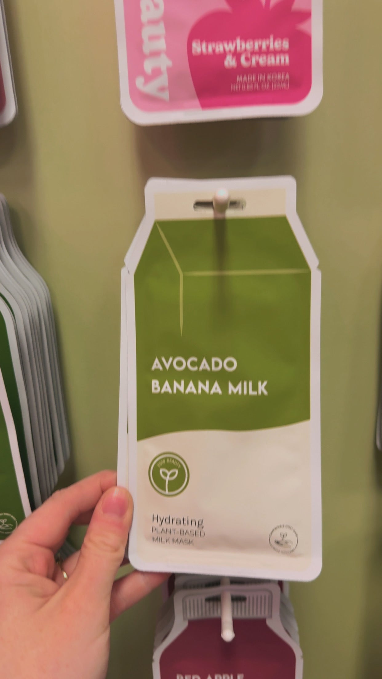 ESW Beauty Face Mask- Avocado Banana Milk