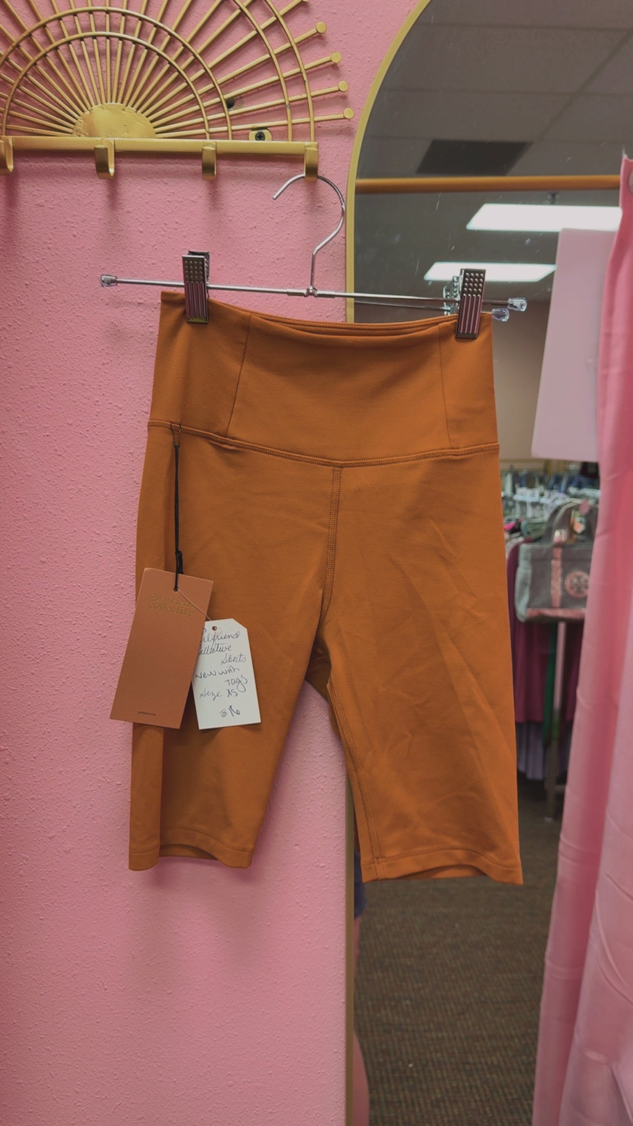 Girlfriend Collective NEW WITH TAGS Biker Shorts Size XS