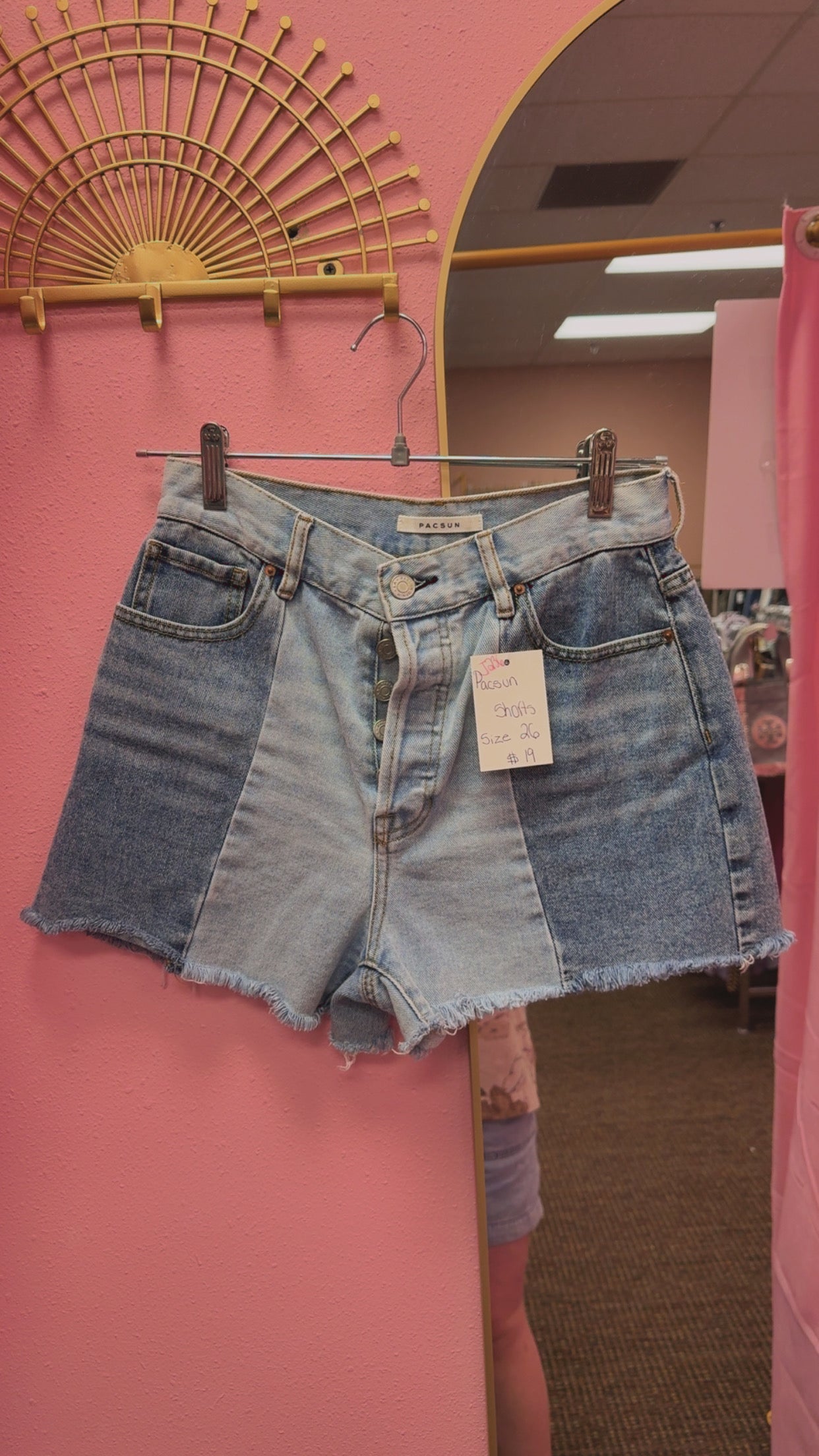 PacSun Hi-Rise Shorts Size 26