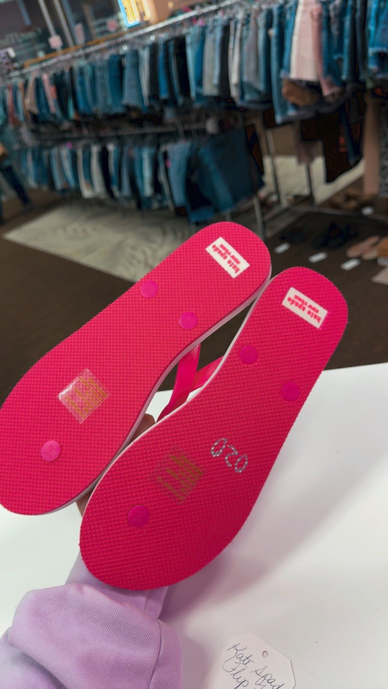 Kate Spade NEW Flip Flops Size 10