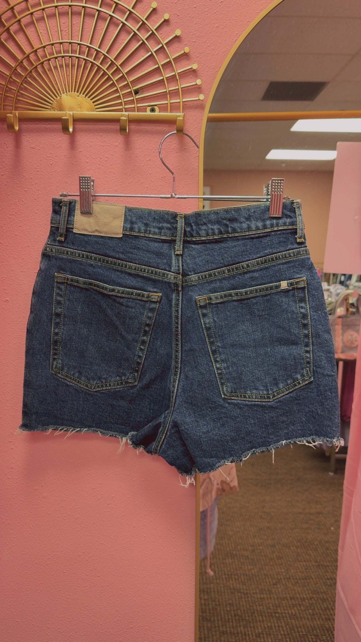 Everlane “The Way High Denim Short” Size 26