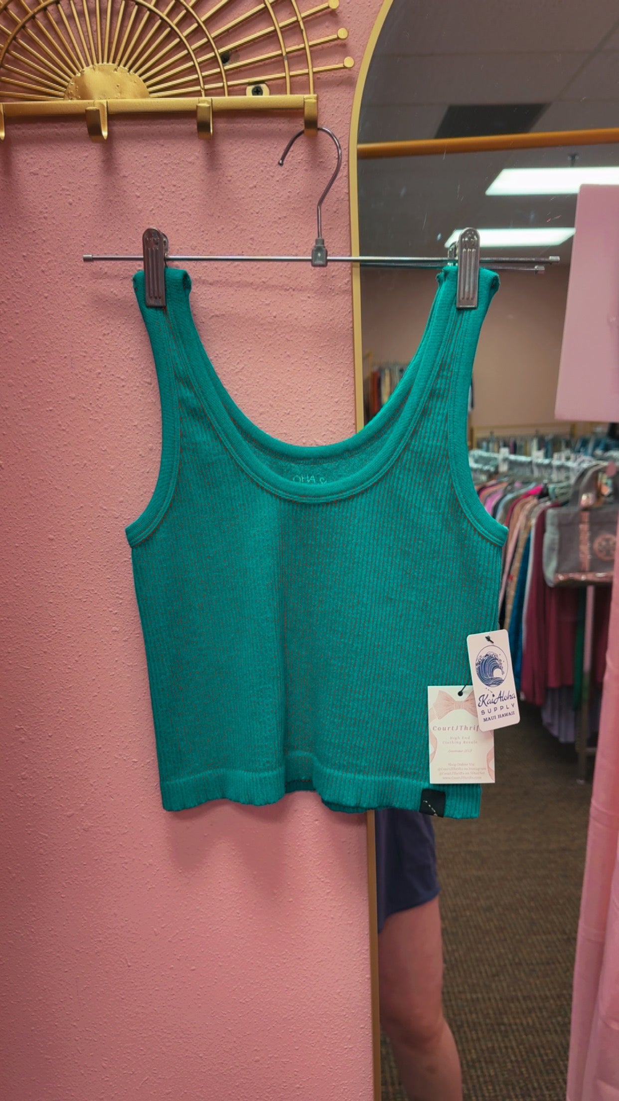 Kaui Aloha Supply NEW WITH TAGS Tank Size Large