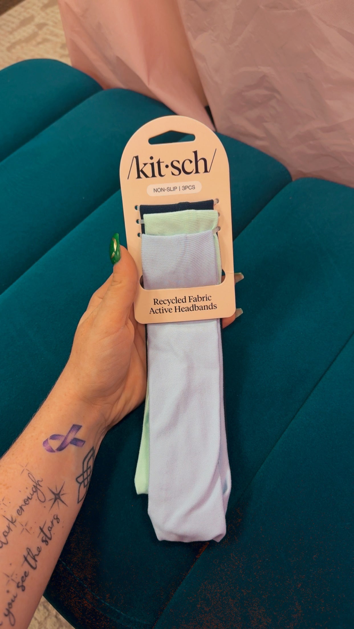 Kit•sch Blue Tones 3 Pack Headbands