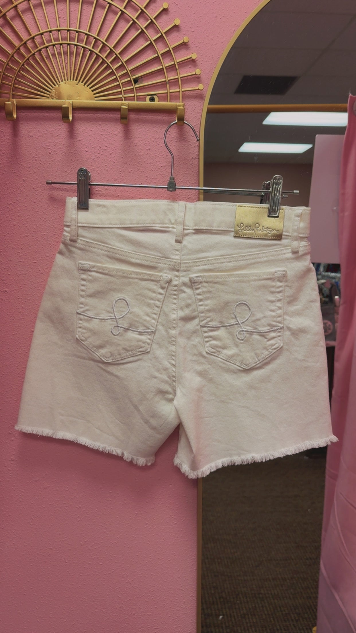 Lilly Pulitzer NWT “Jennica High Rise Shorts” Size 00 RETAILS $98