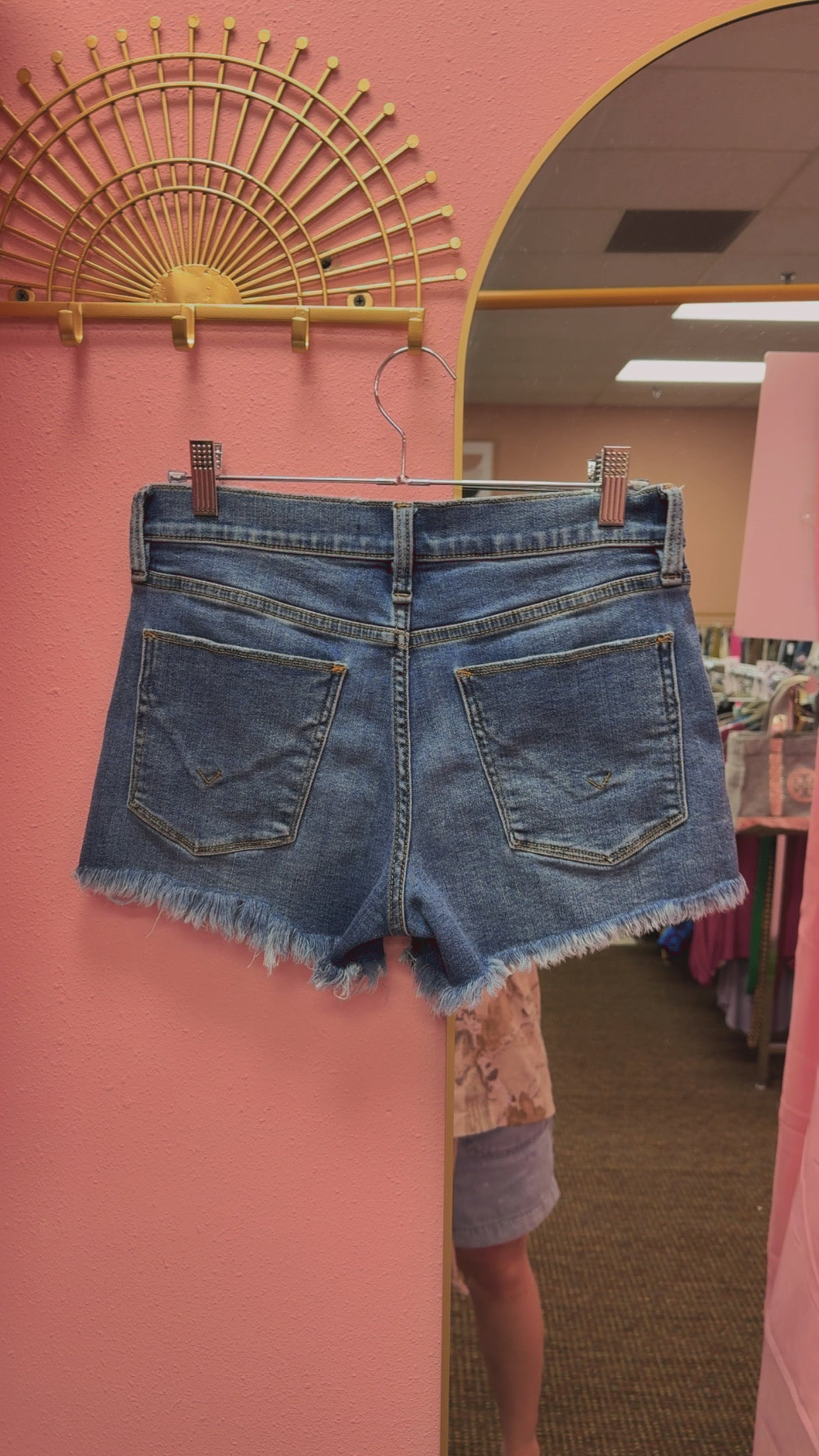 Hudson Los Angeles Denim Shorts Size 2/26
