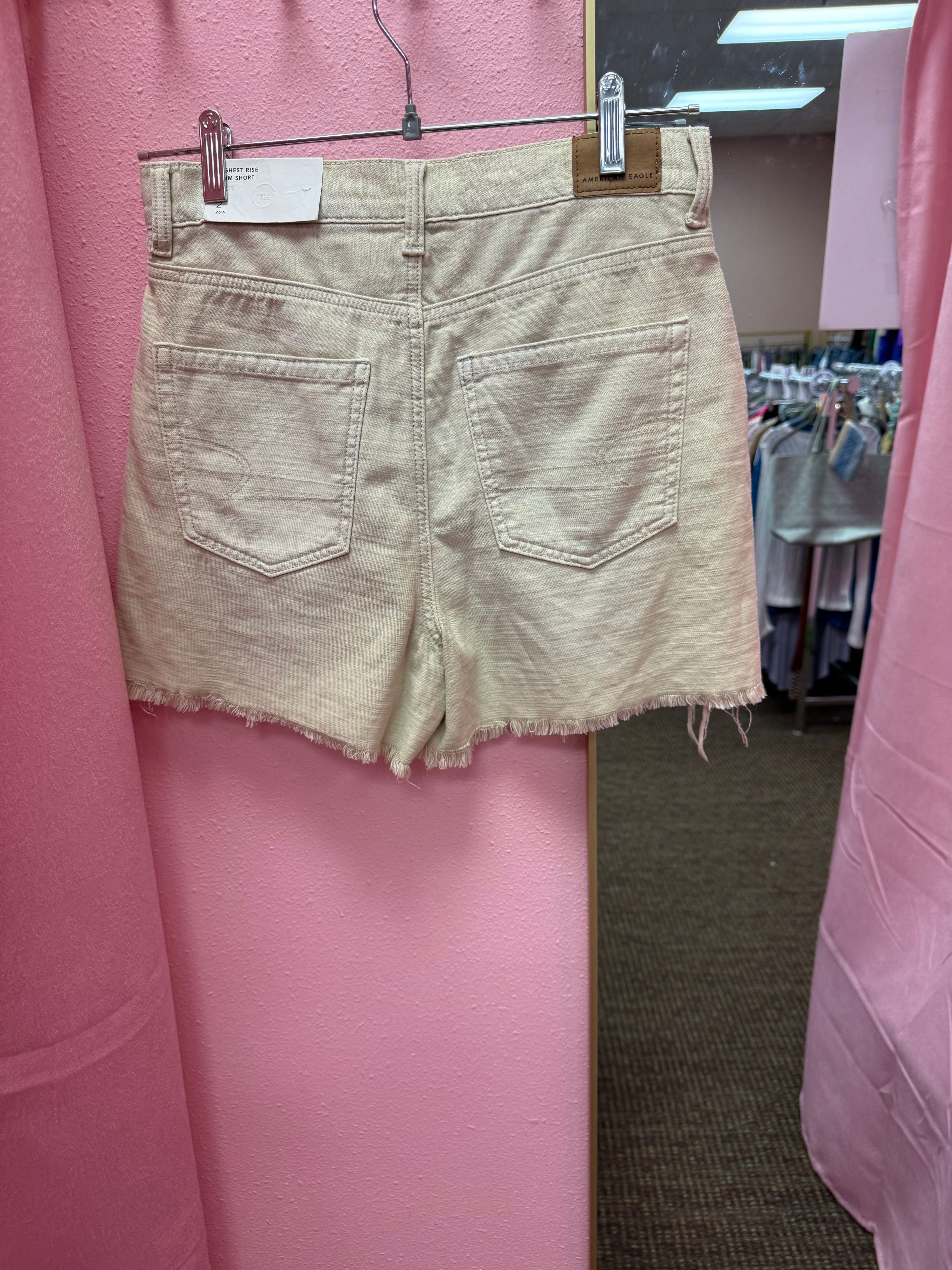 American Eagle Highest Rise Mom Shorts Size 2 NWT