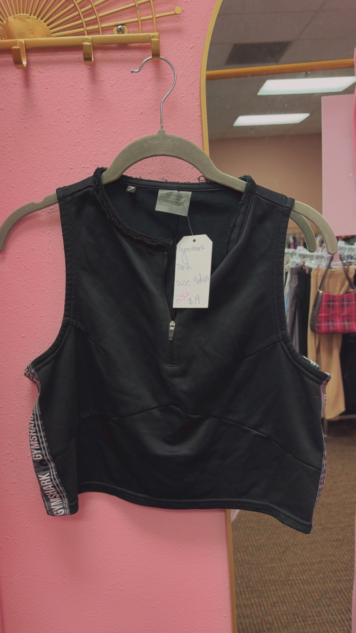 Gymshark Tank Size Medium