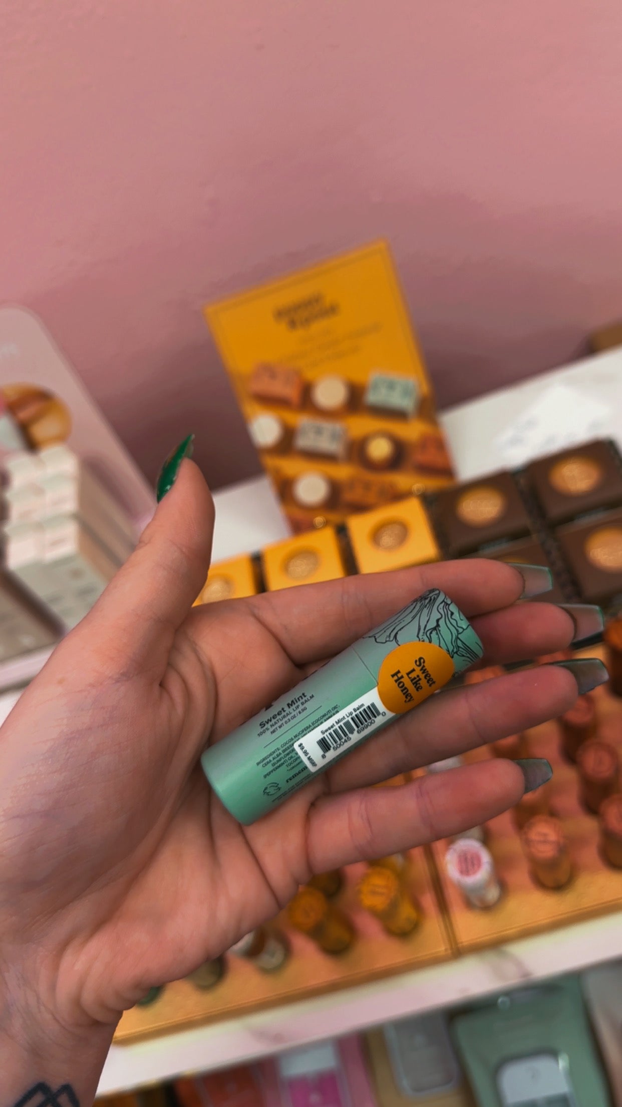 Poppy+Pout 100% Natural Lip Balm- Sweet Mint