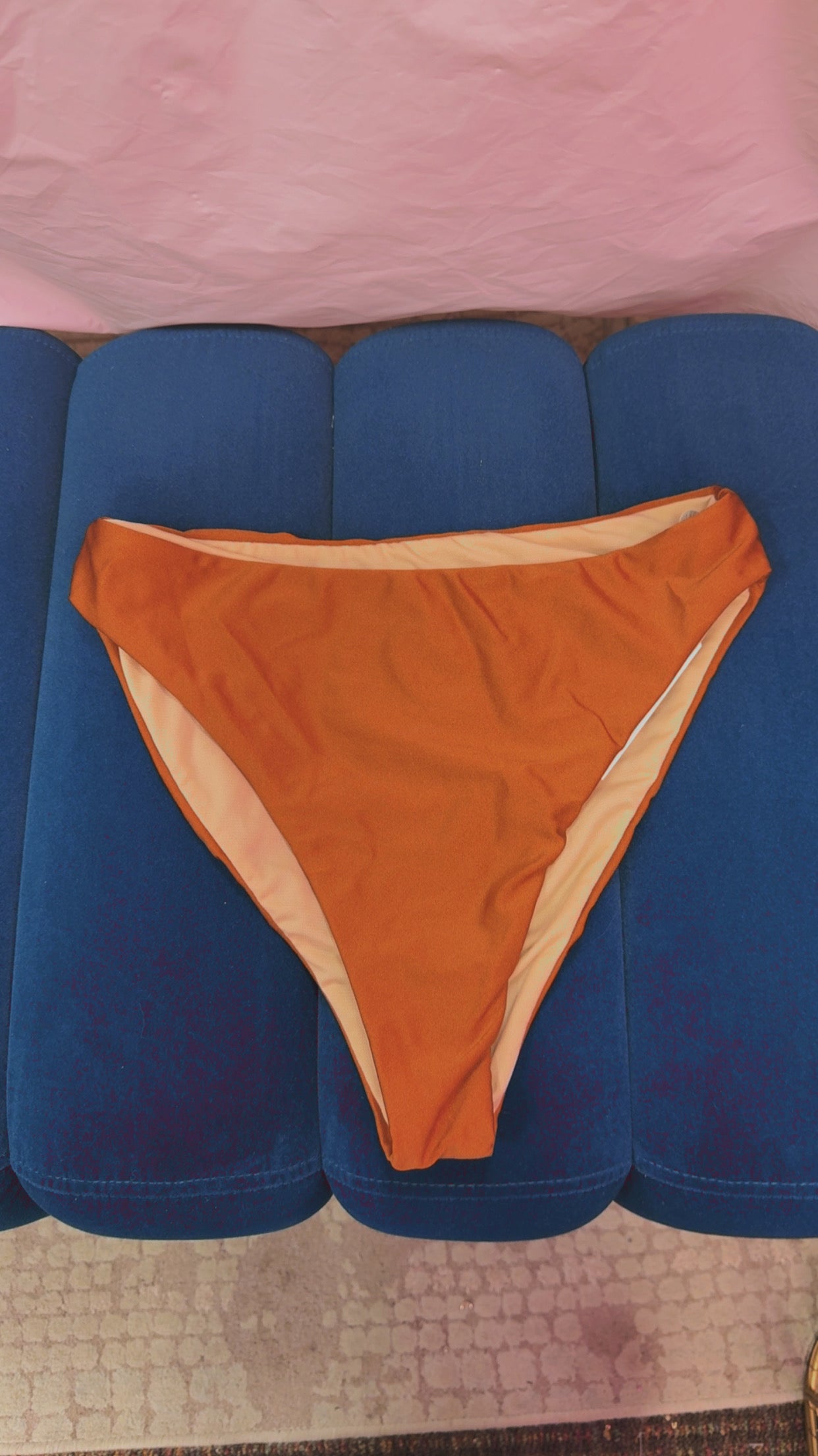 Fashion Nova Hi-Rise Swim Bottom Size Medium