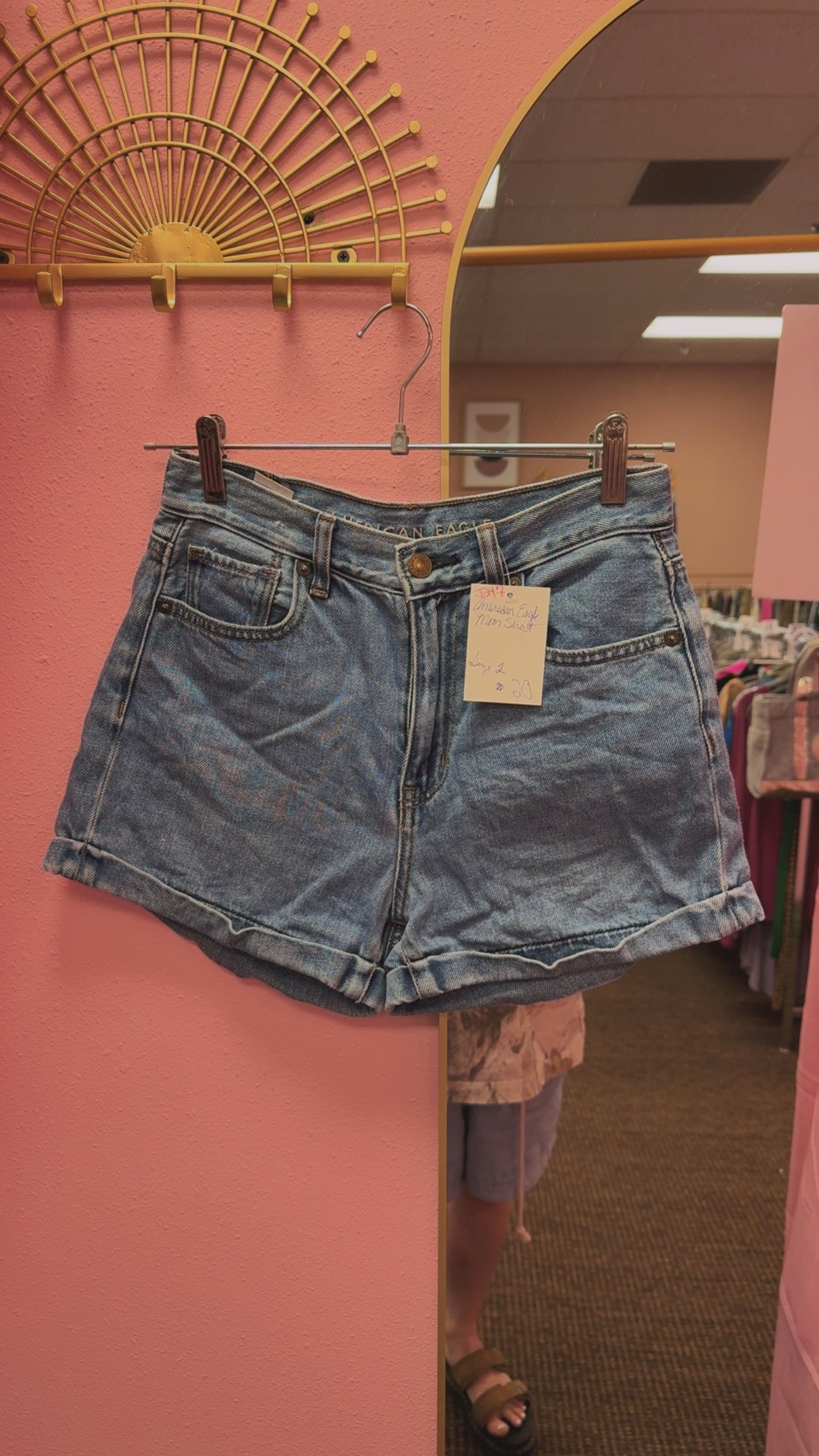 American Eagle Mom Shorts Size 2