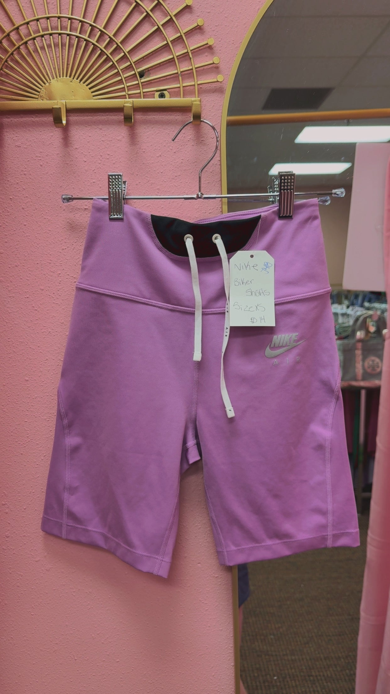 Nike Air Biker Shorts Size XS